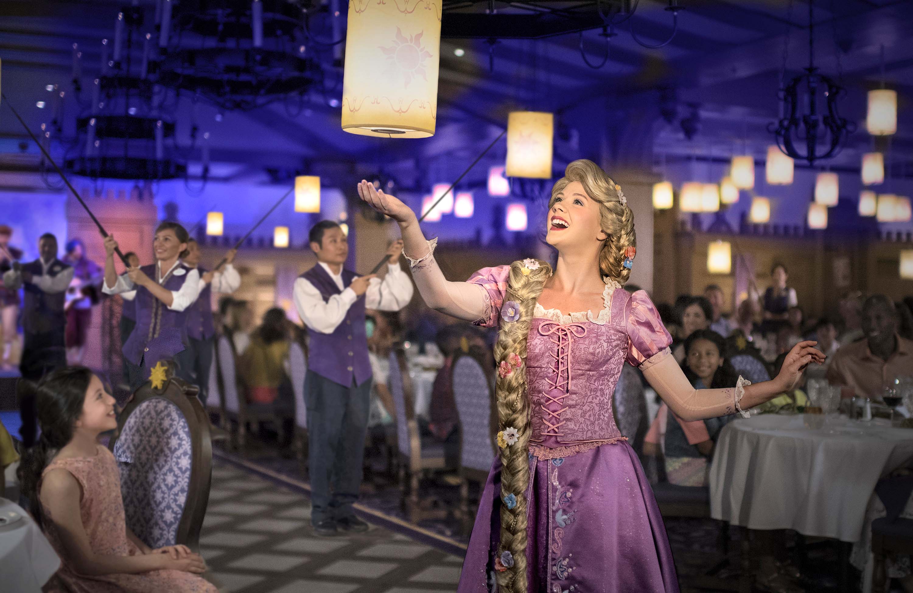Rapunzel's Royal Table - a restaurant inspired by the Disney movie Tangled!