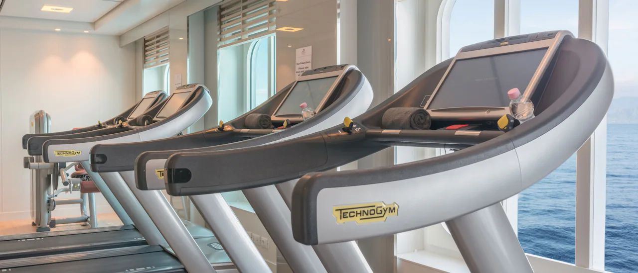 Exercise with ocean views