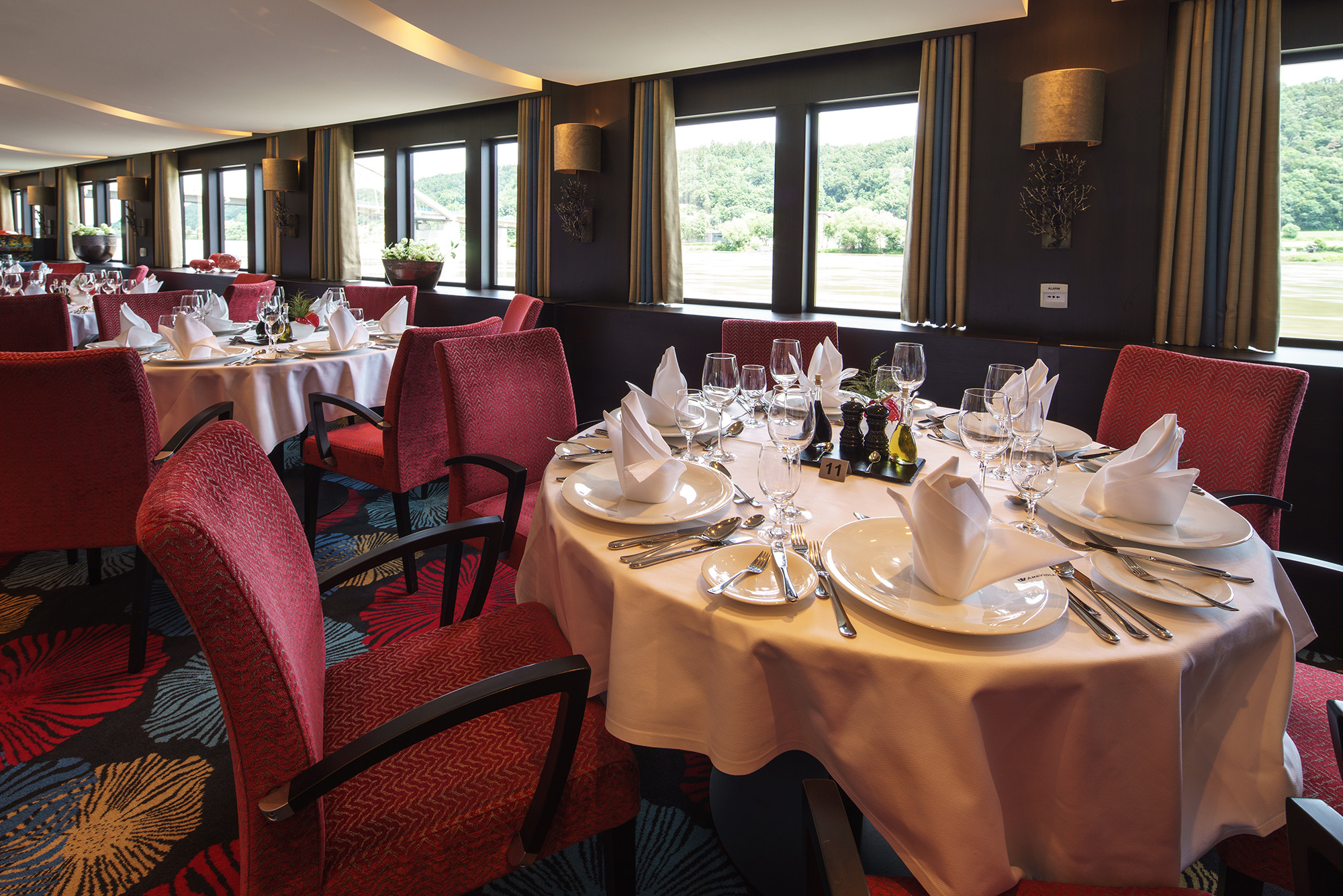 The main dining room