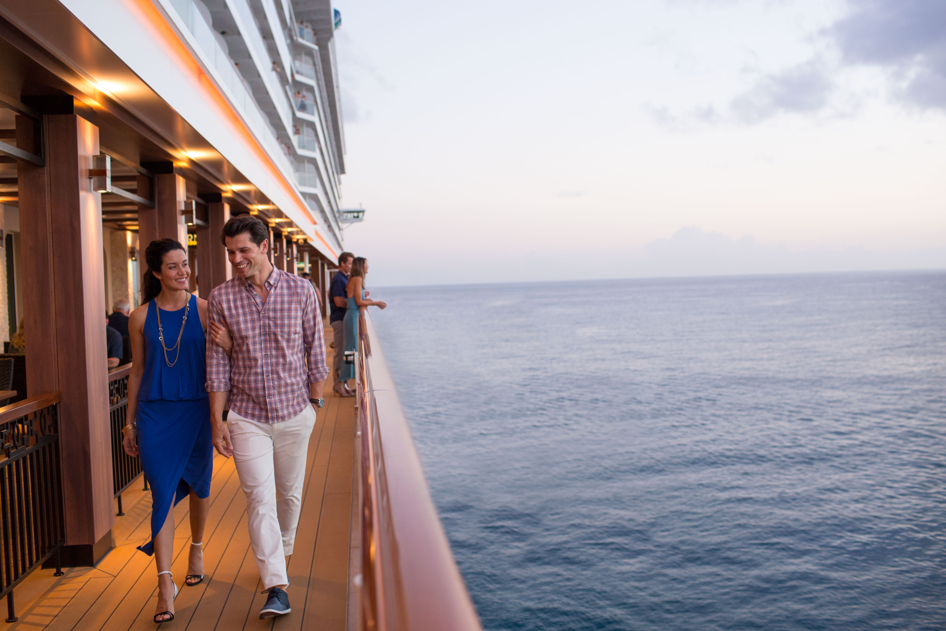 Spend time at one of Waterfront’s range of bars and outdoor restaurants