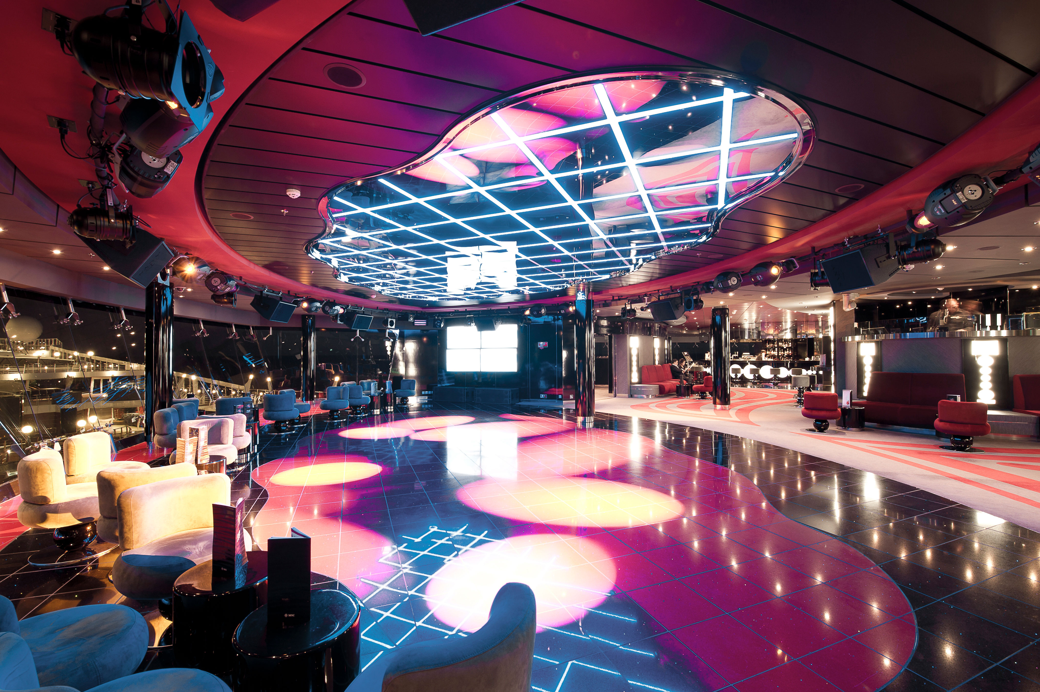 One of numerable bars and lounges