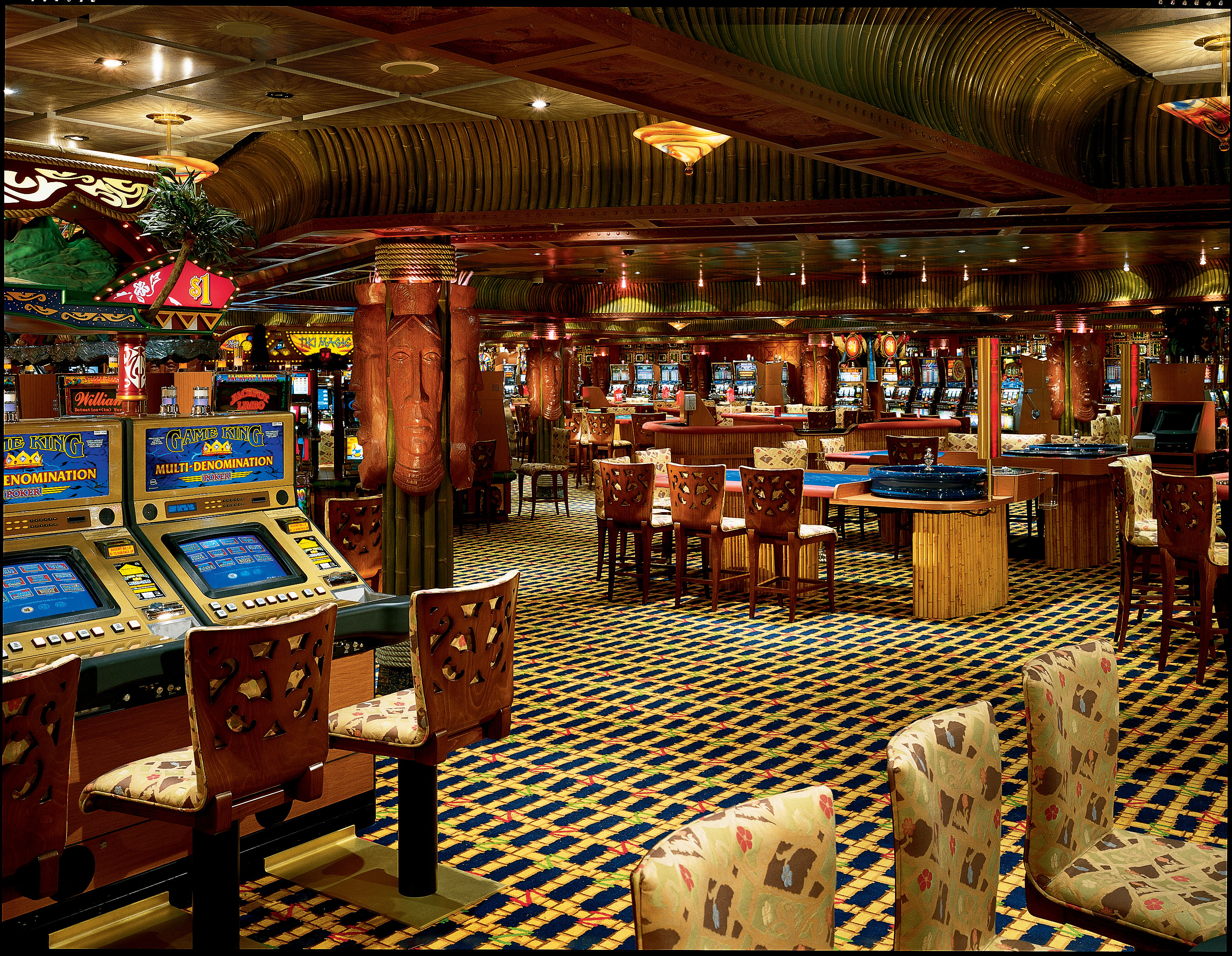 Try your luck at the casino