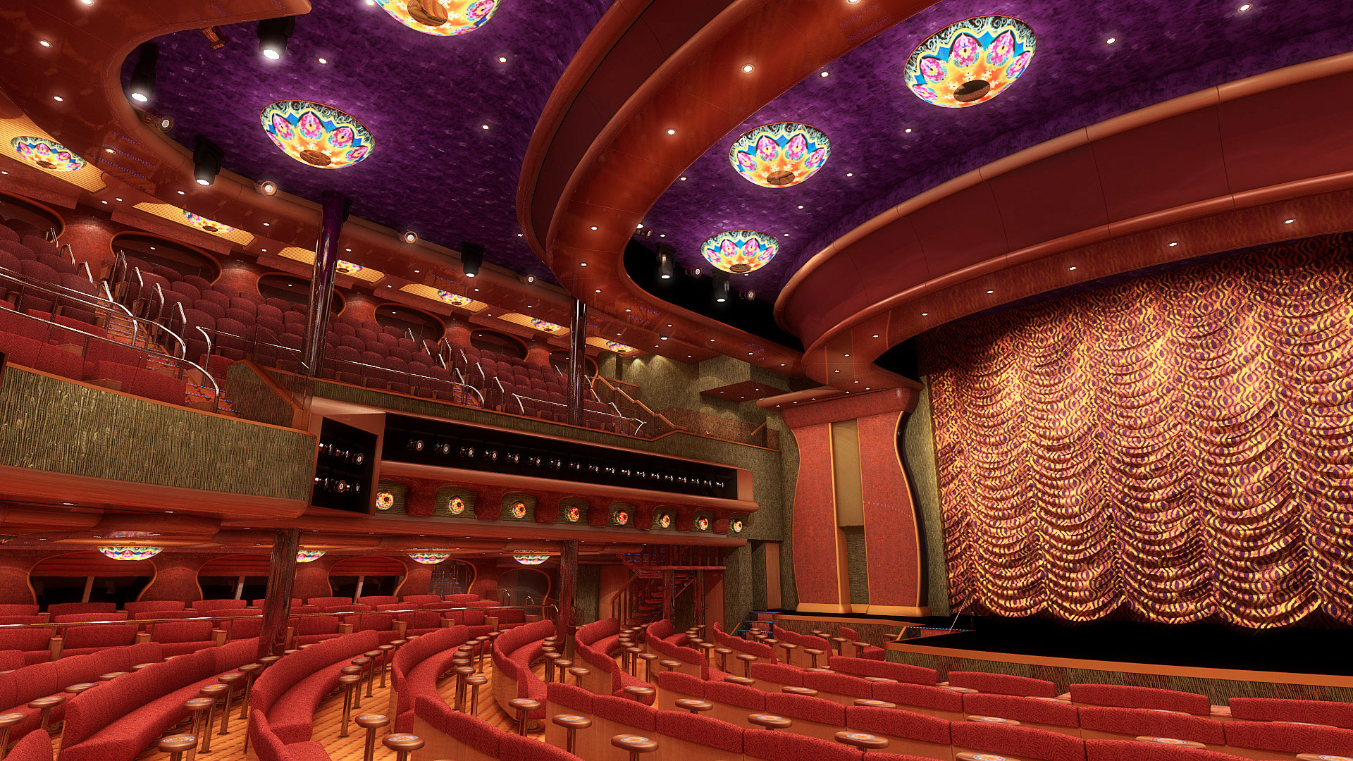 Las Vegas-inspired shows in the theatre