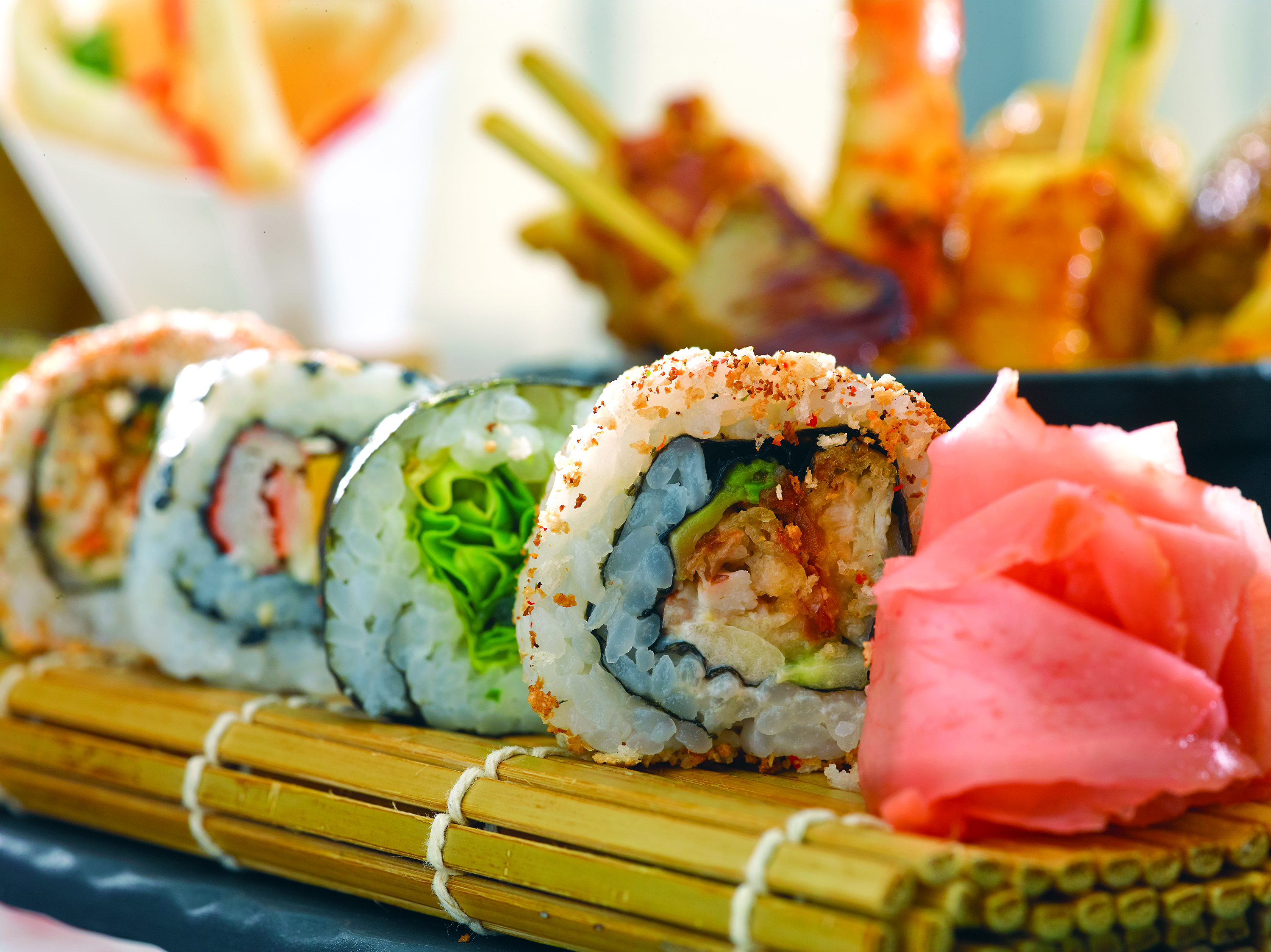 Sushi time at Red Ginger