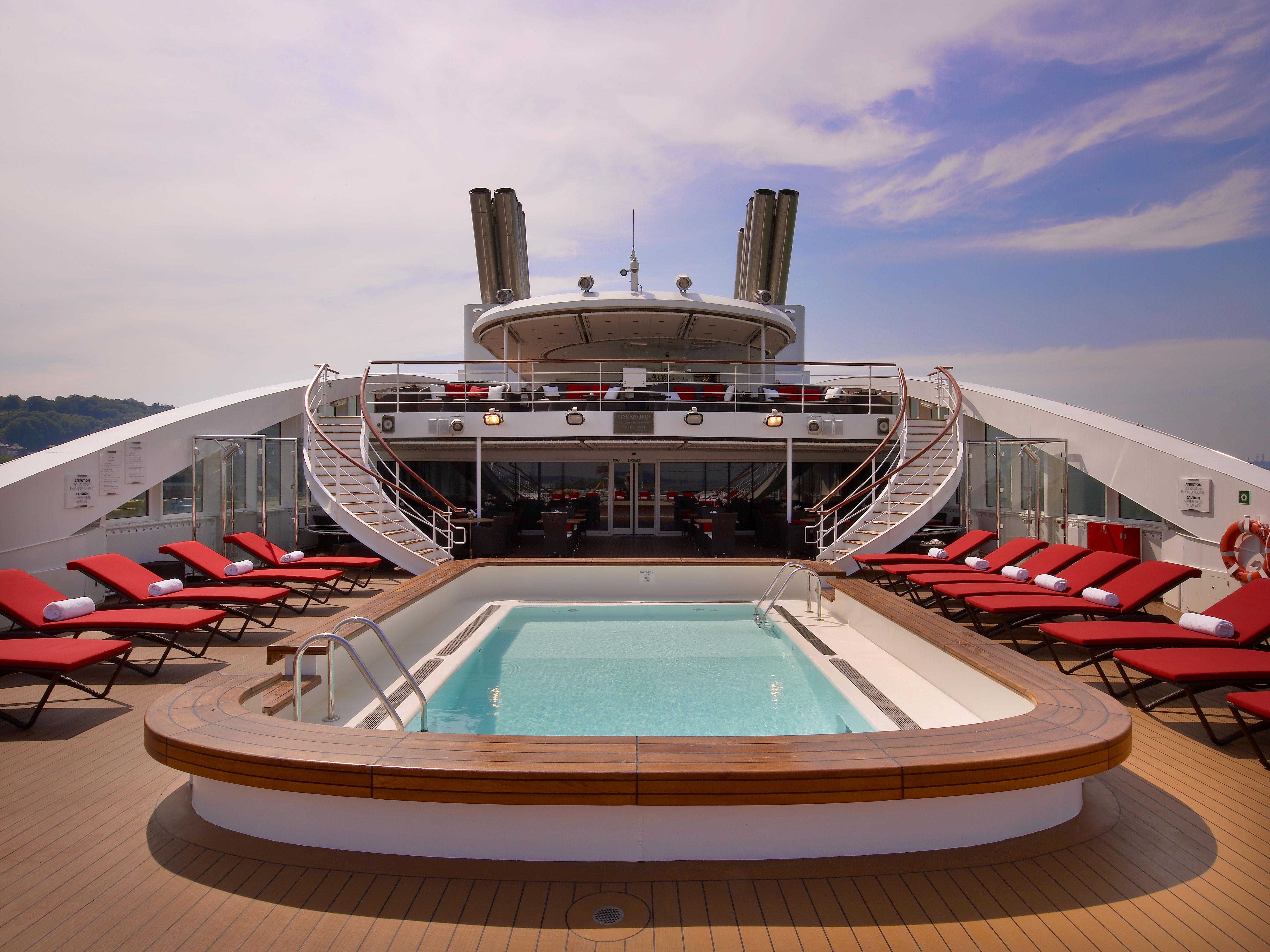 Welcome to the pool deck