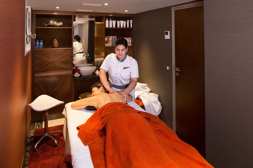 Treat yourself to a massage at the spa