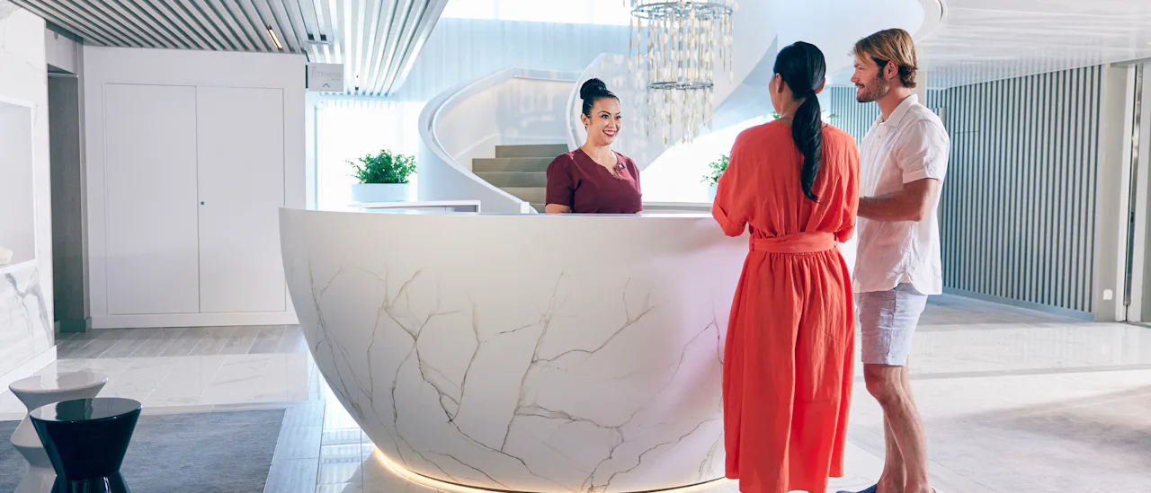 The Spa Entrance