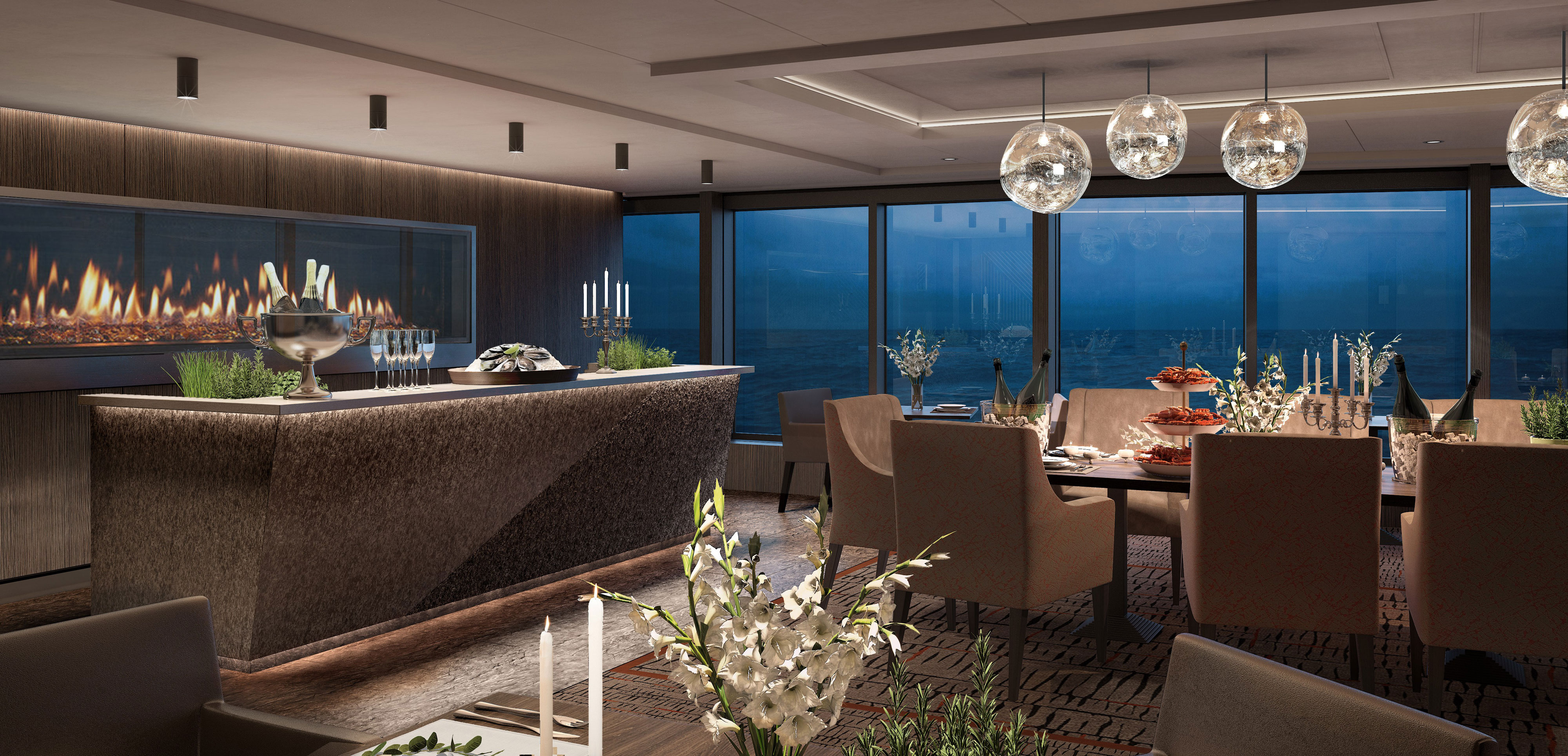 Enjoy delicious gourmet dishes at Lindström, the à la carte restaurant.