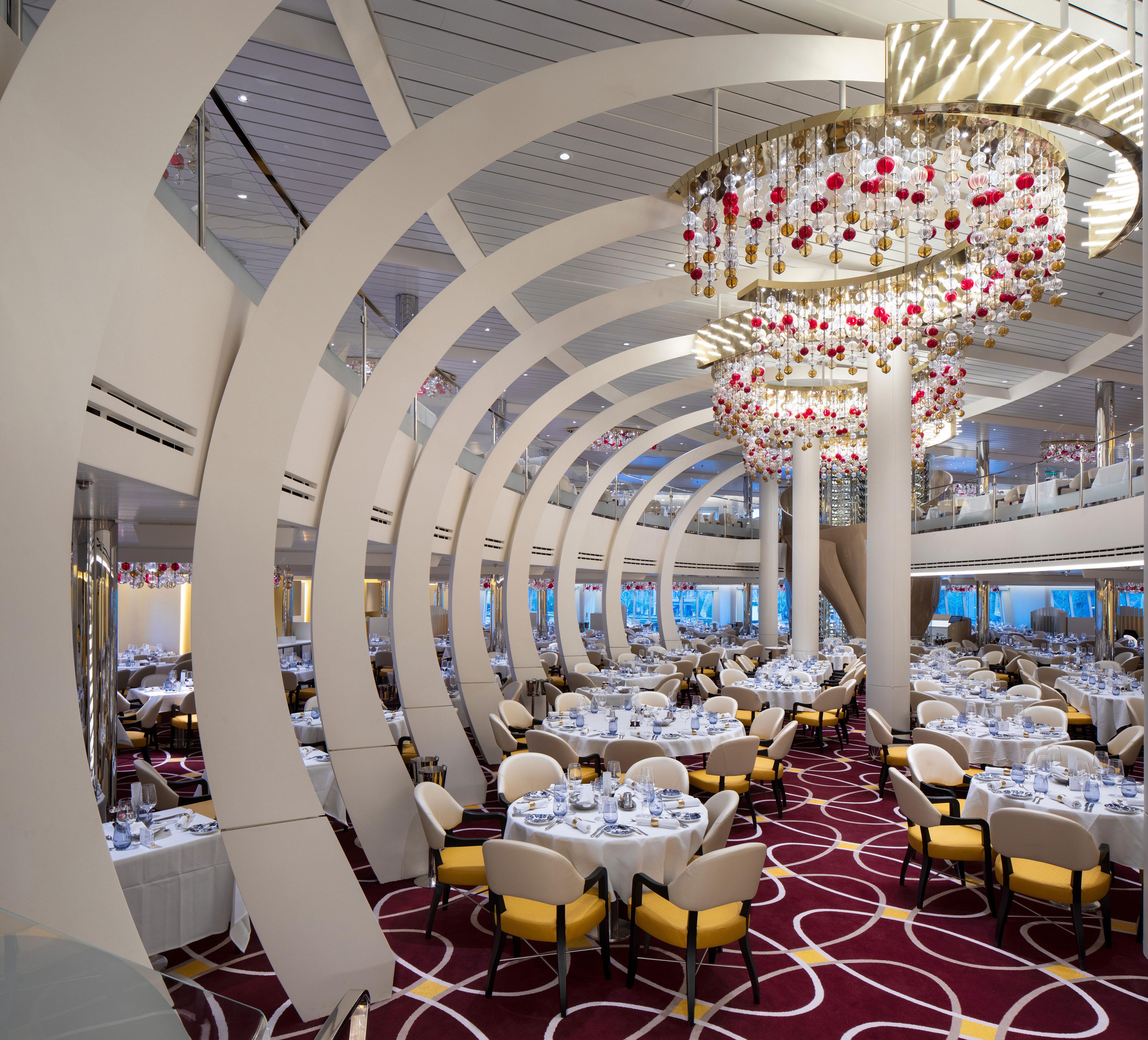 The main dining room