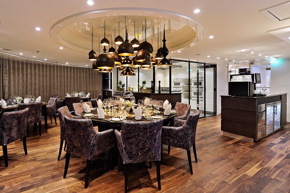 The chef's specialty restaurant with a delicious tasting menu
