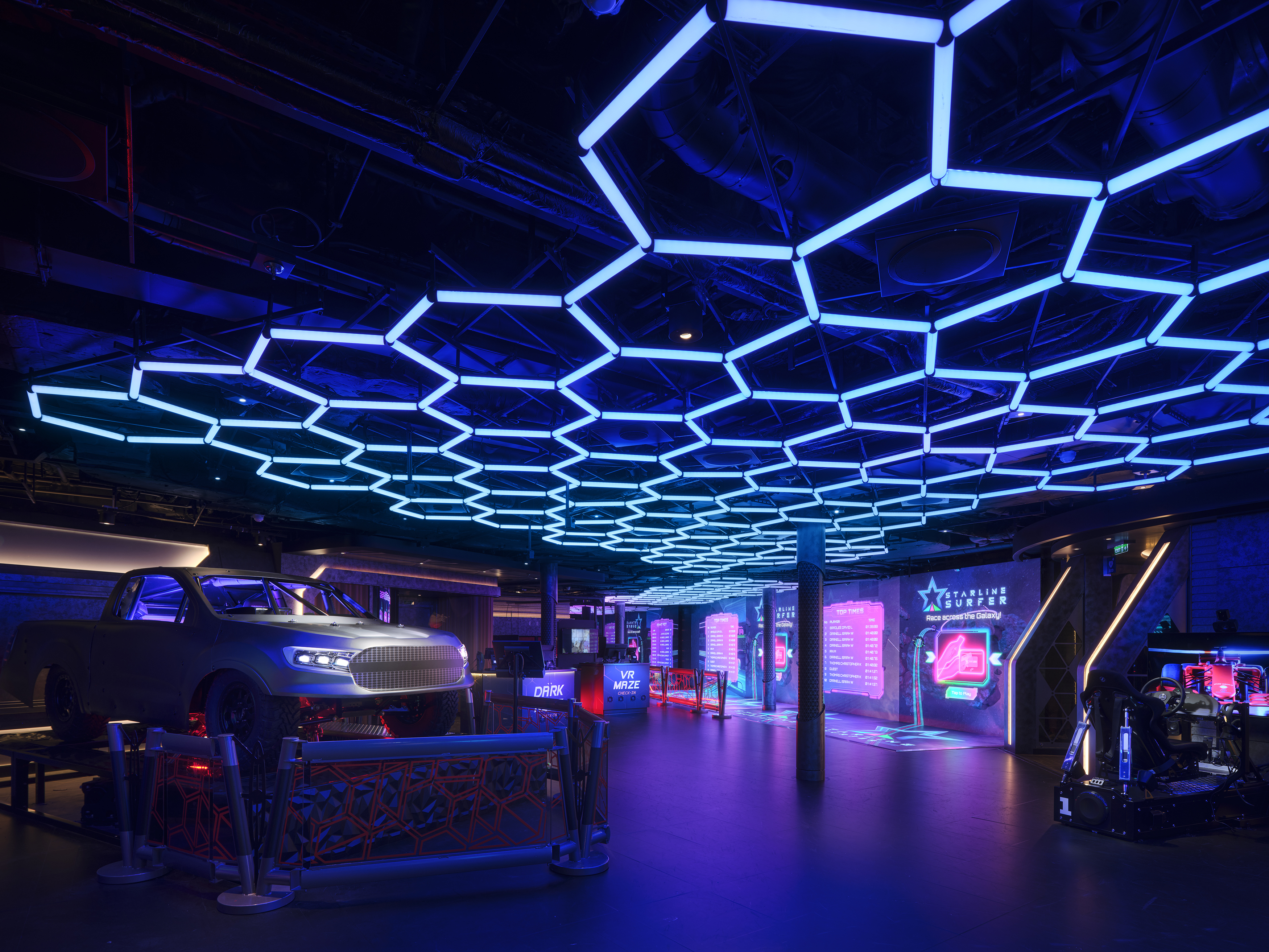 Virtual world at the Galaxy Pavilion
