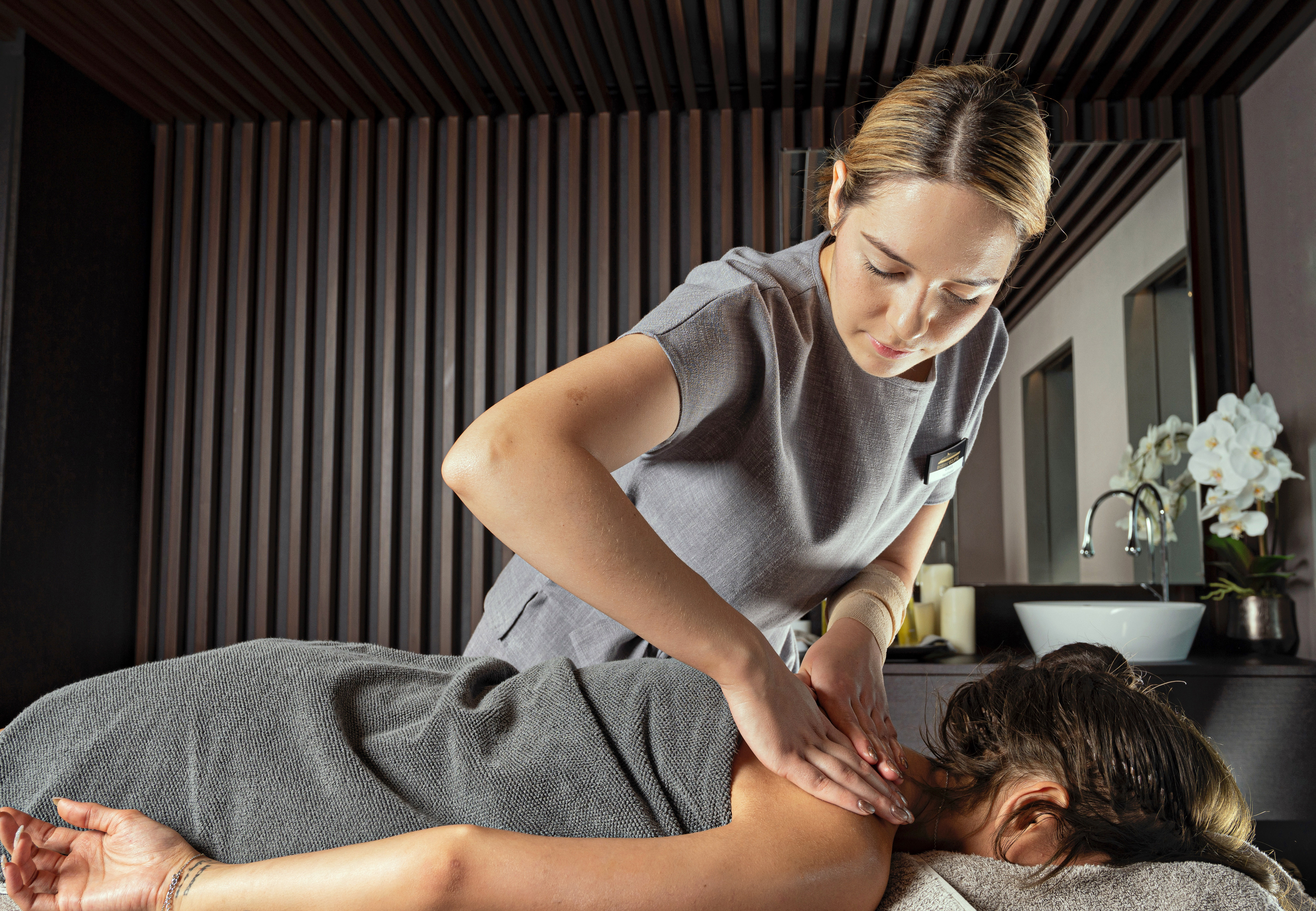 Enjoy the tranquility of the spa