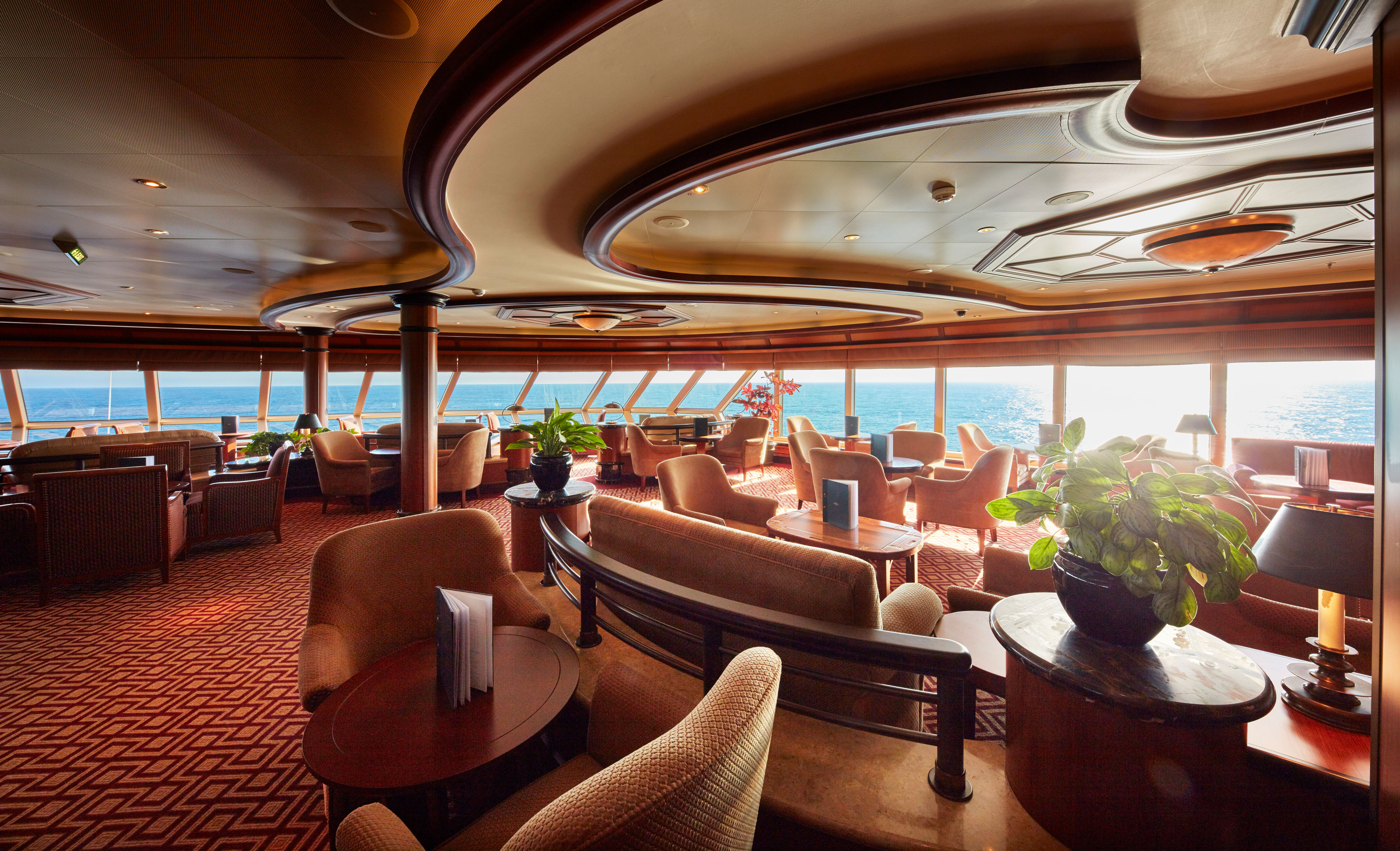 A lounge with a view