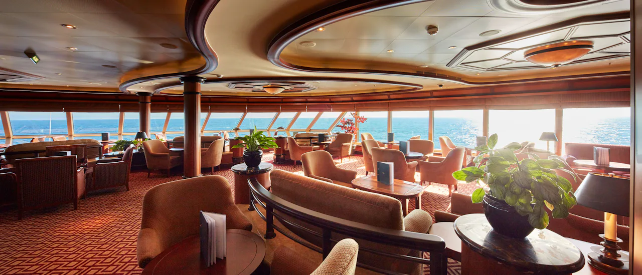 A lounge with a view