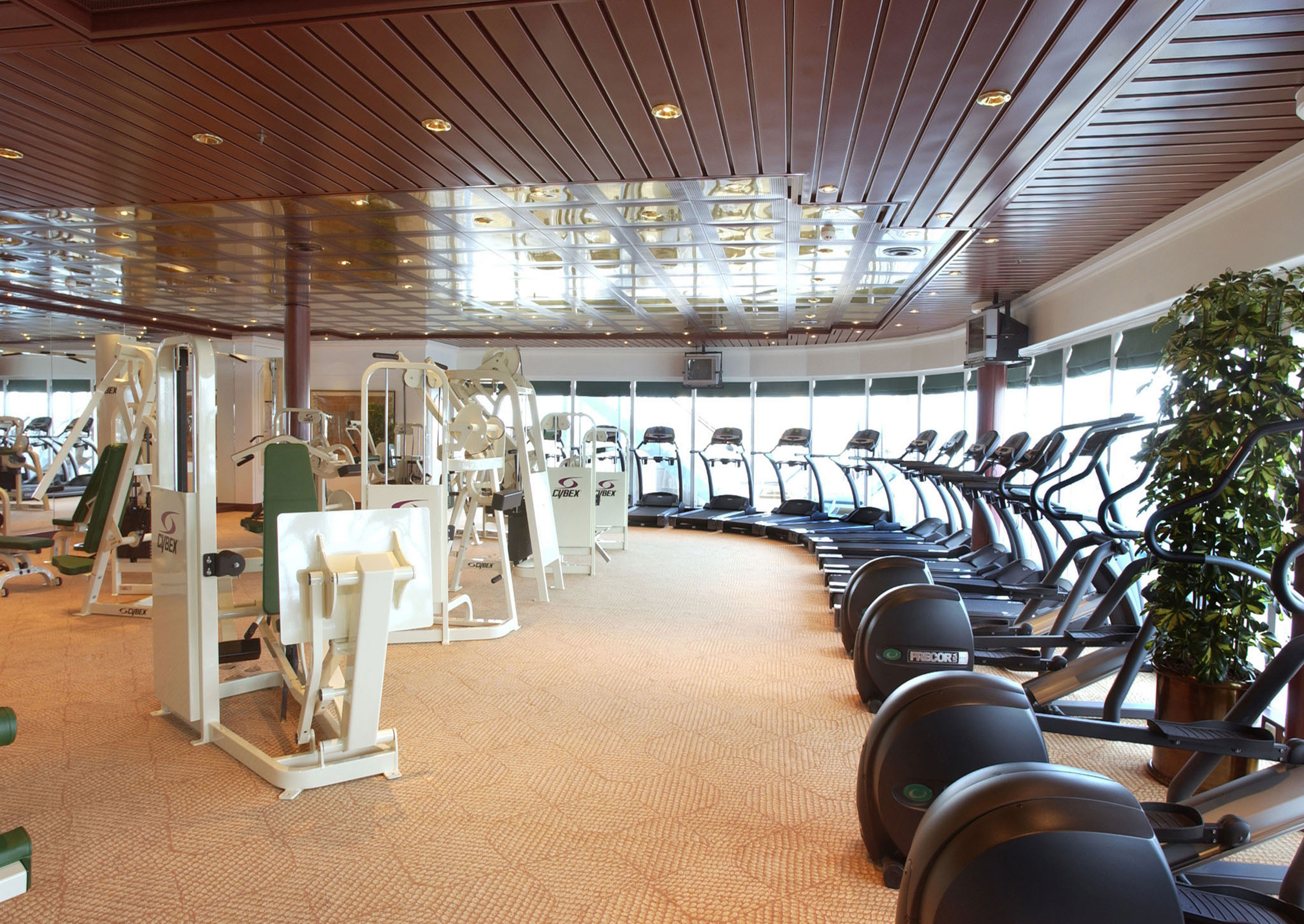 Exercise with ocean views