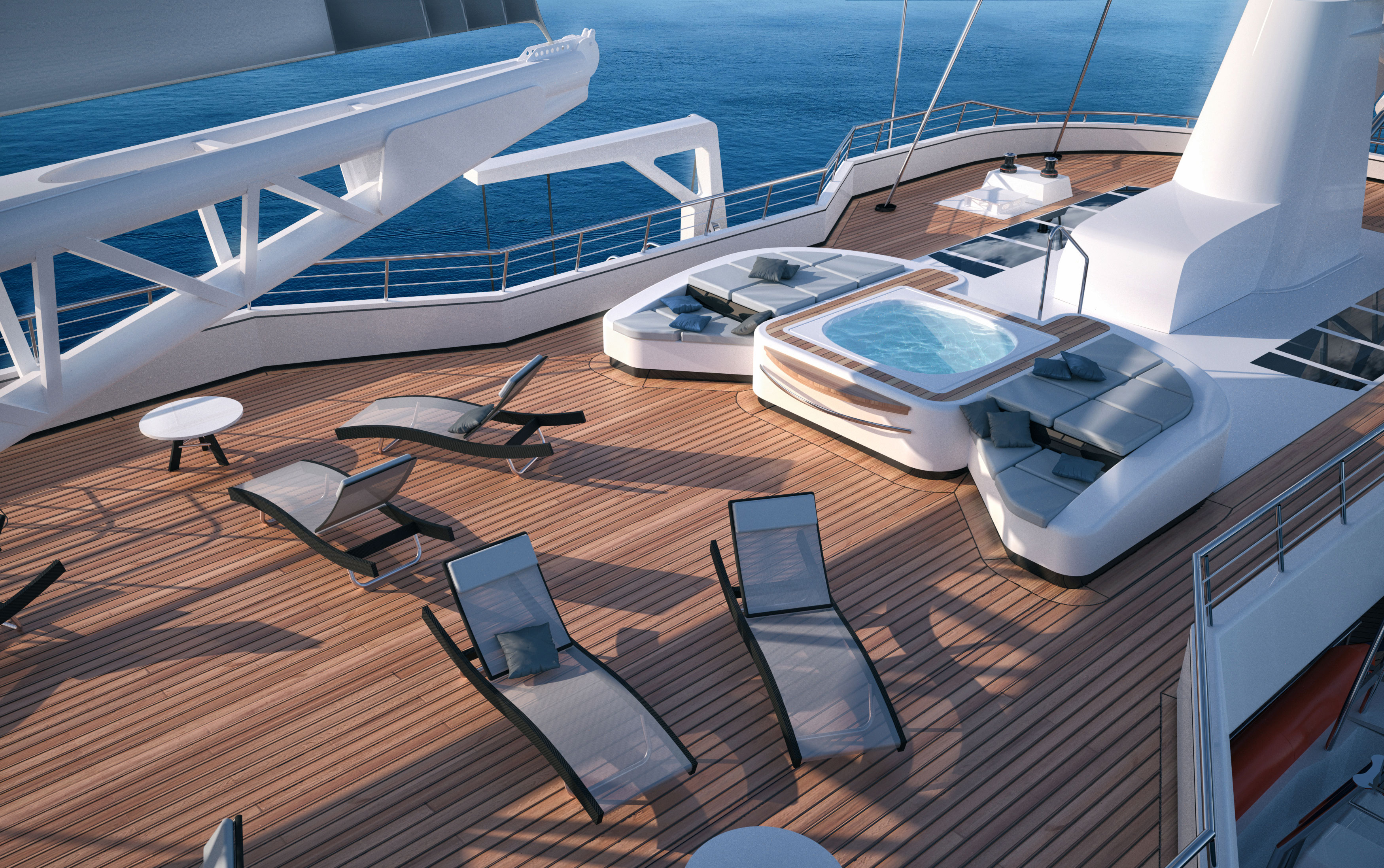 Welcome to the pool deck