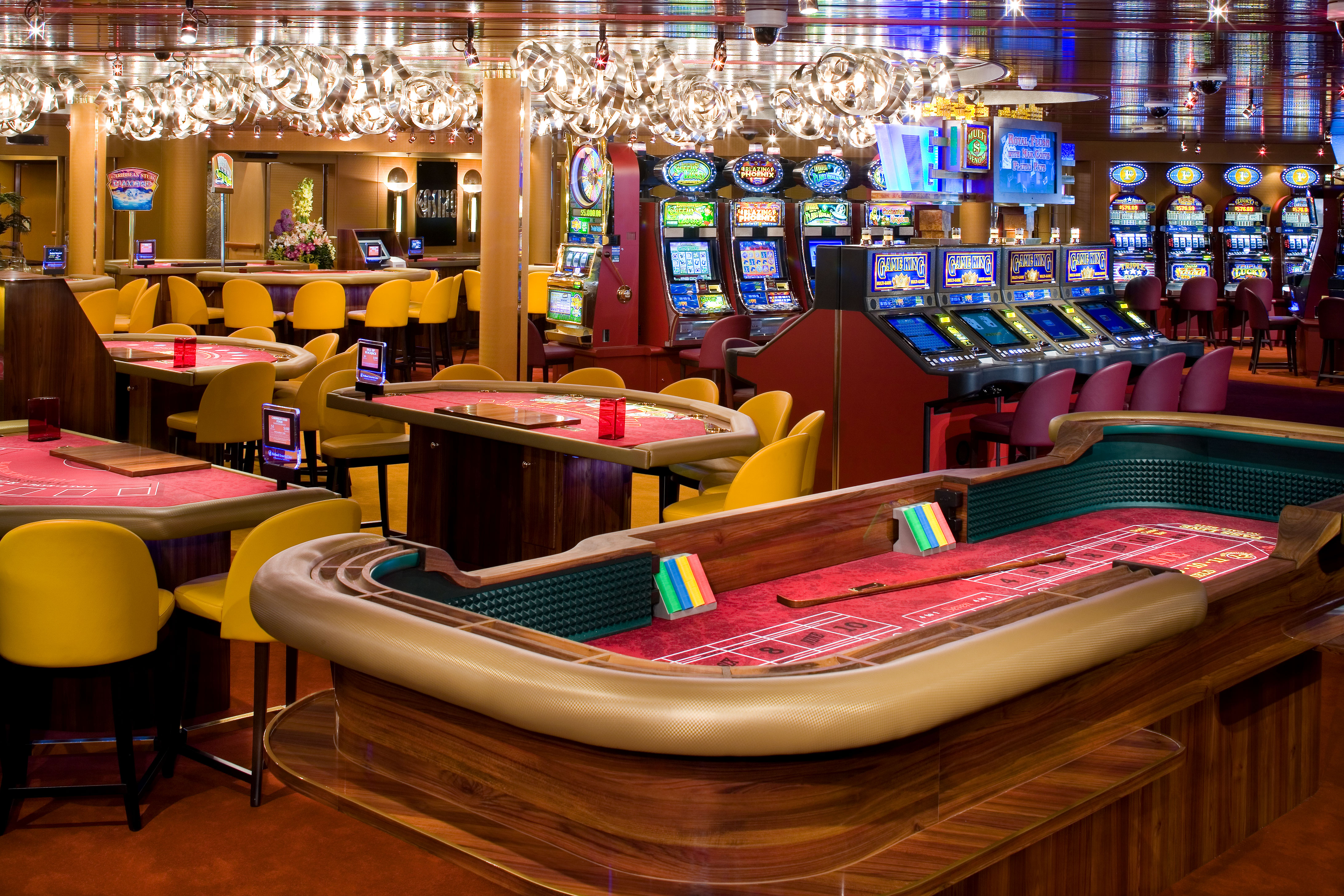Try your luck at the casino