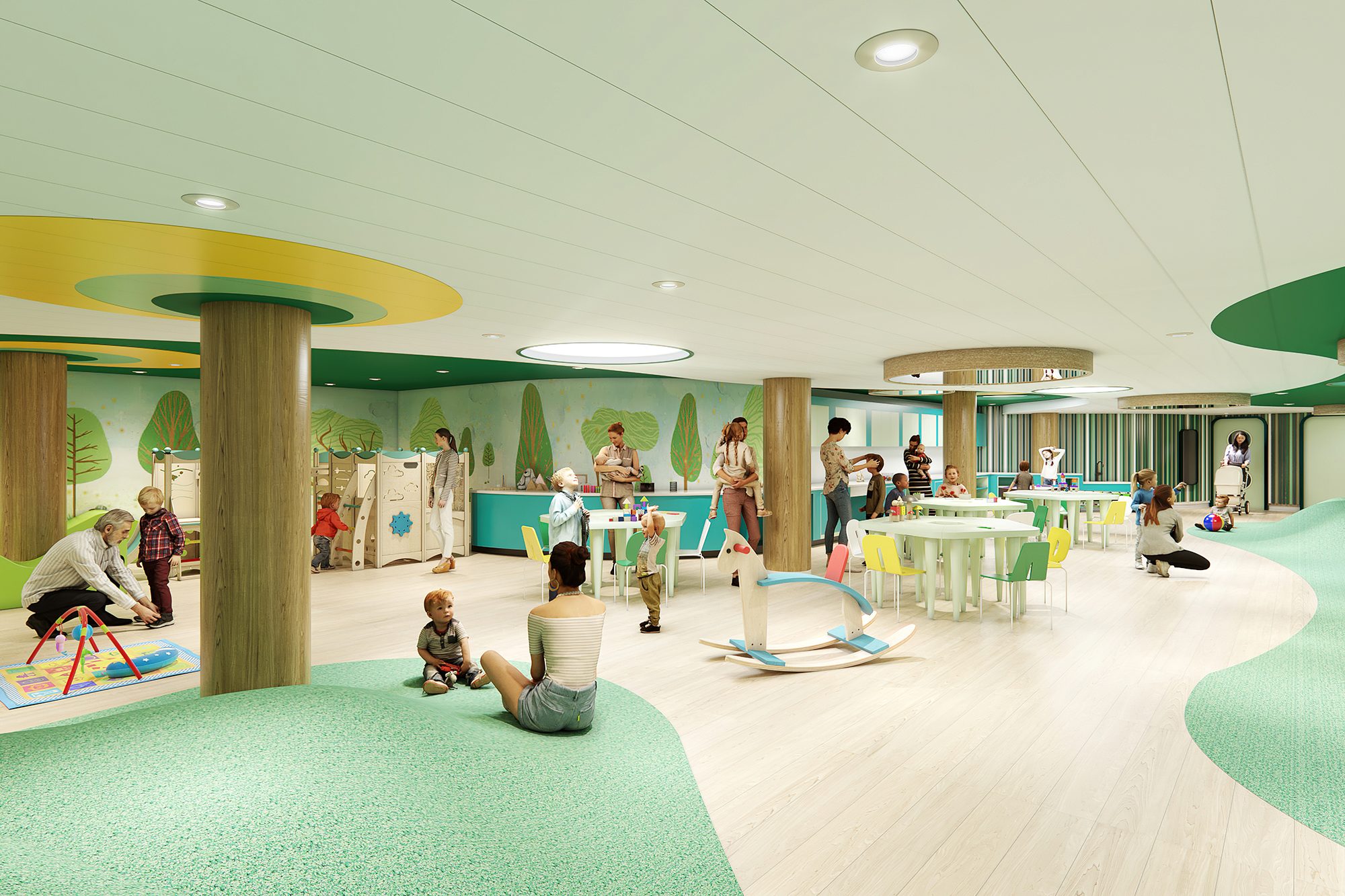 Children’s and youth clubs are included