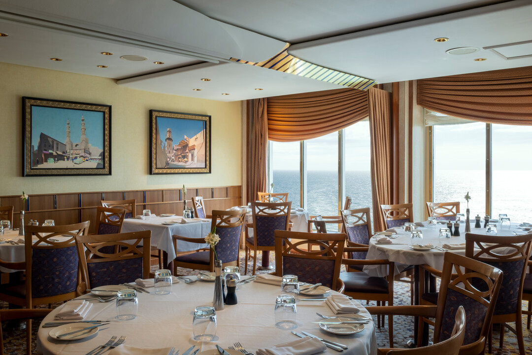 The main dining restaurant