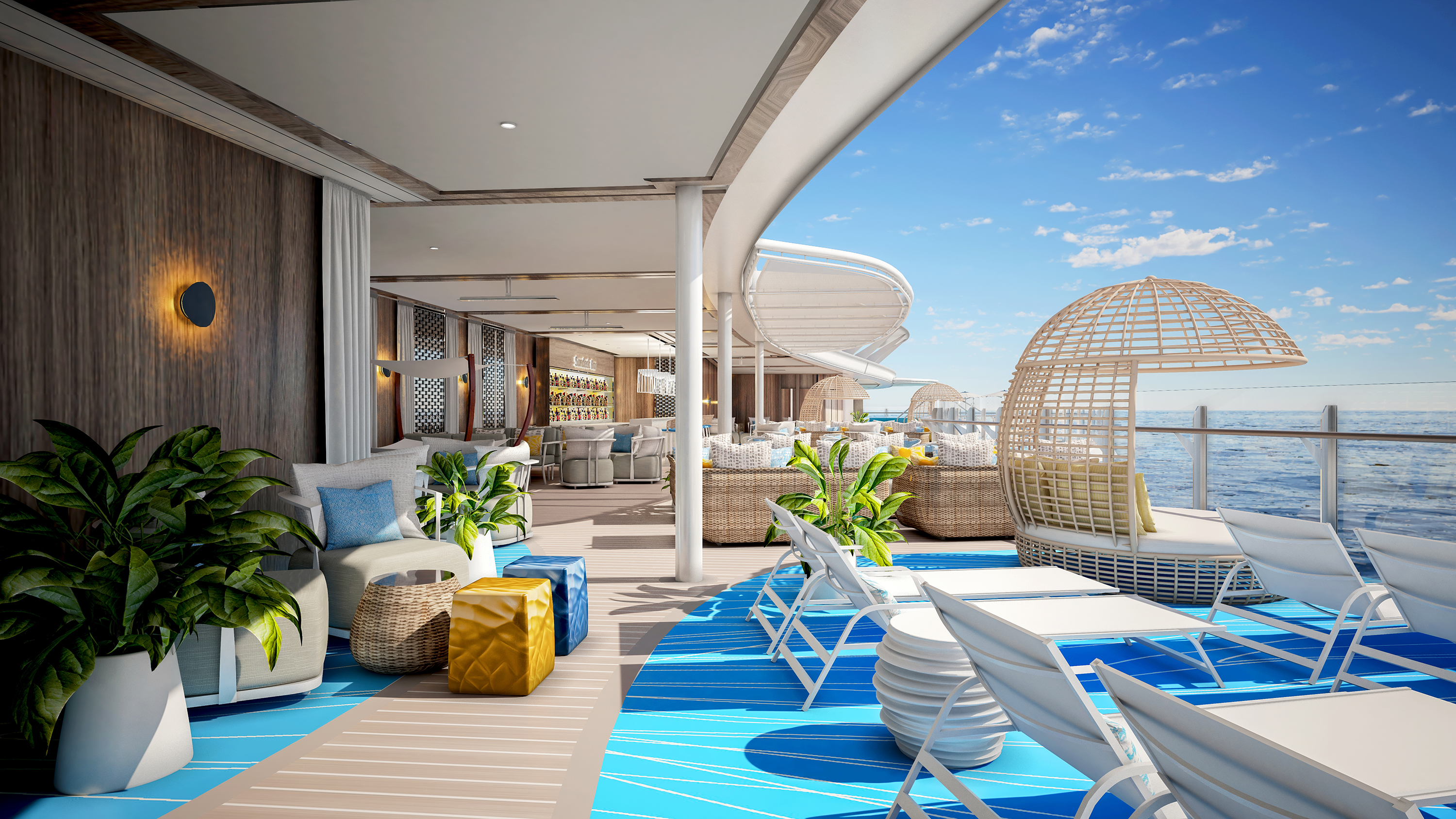 The Suite Neighborhood - an area exclusively for suite guests