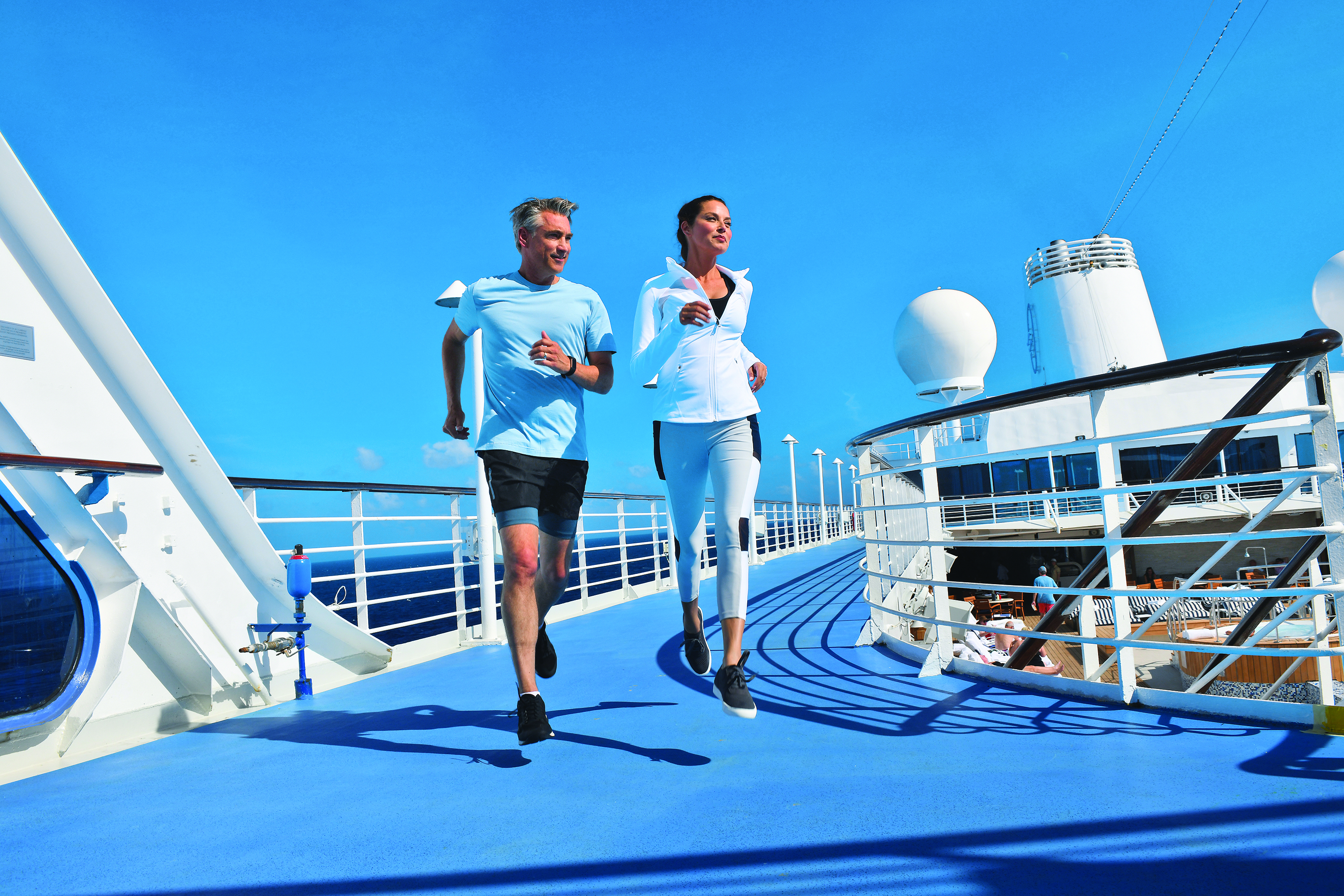 Take a run around the deck