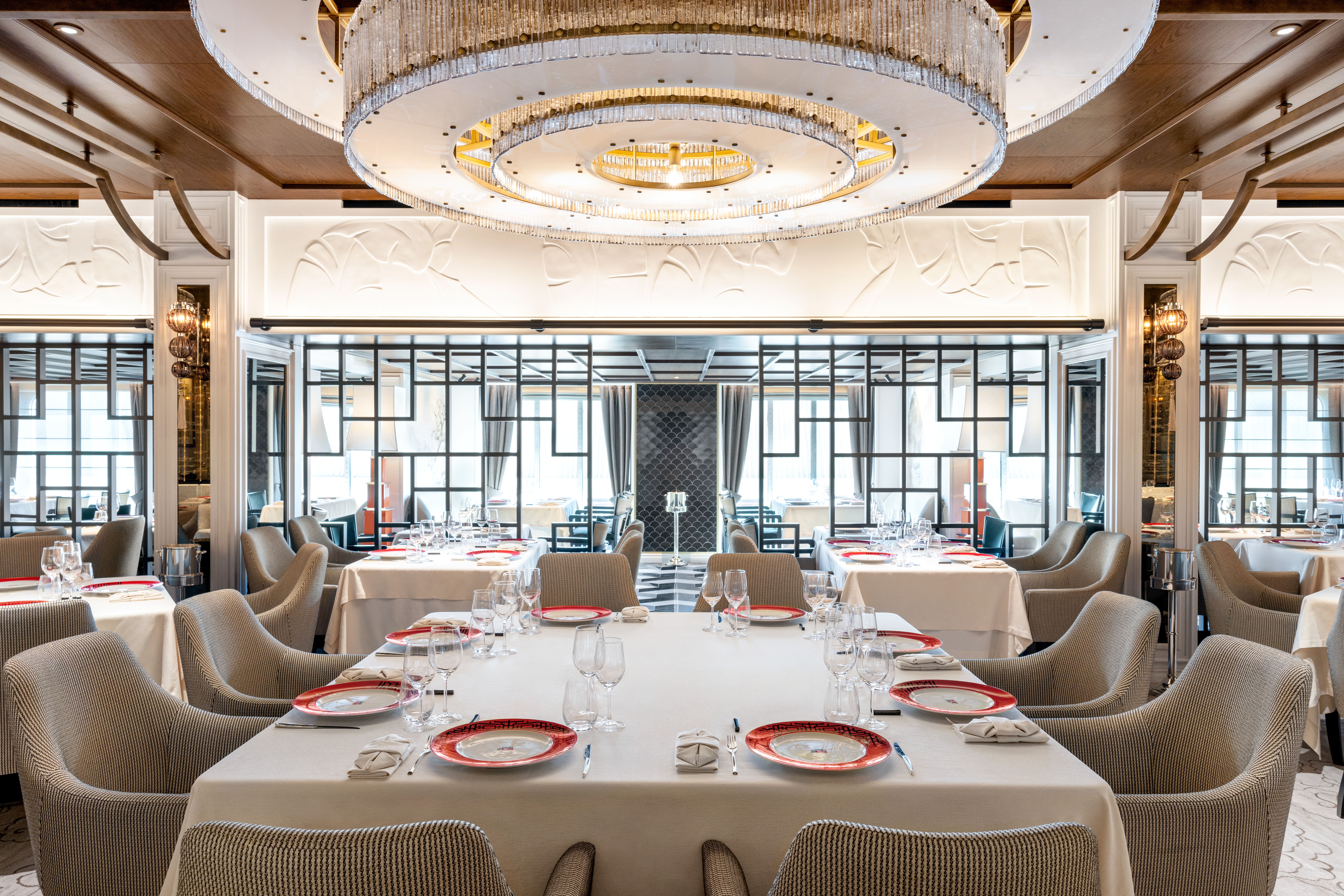 Pan-Asian dishes at Red Ginger restaurant