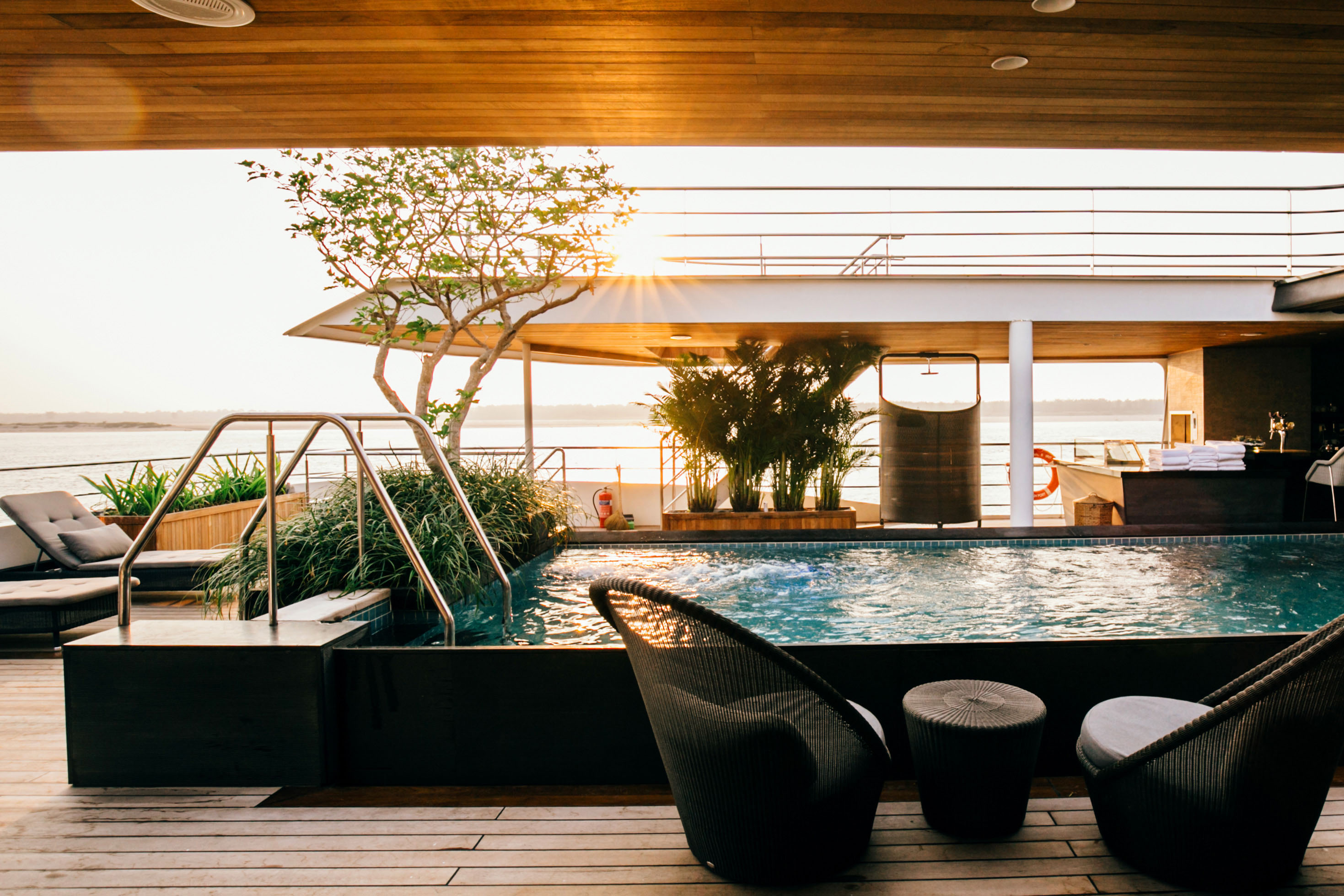 The pool bar