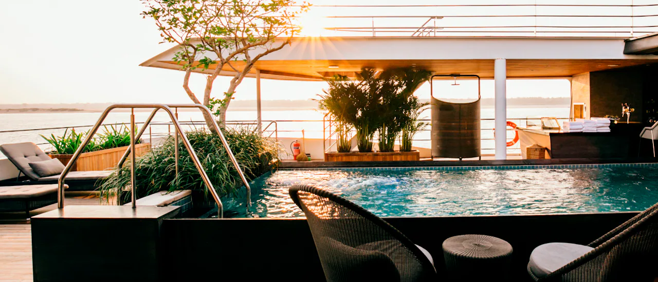 The pool bar