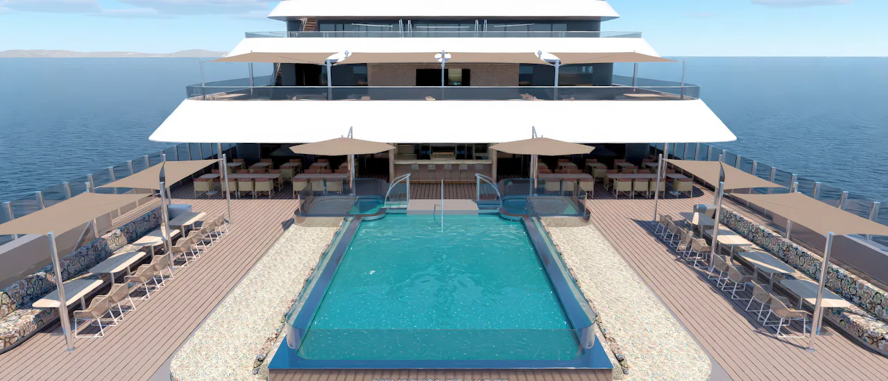 Yacht Club Pool & Terrace