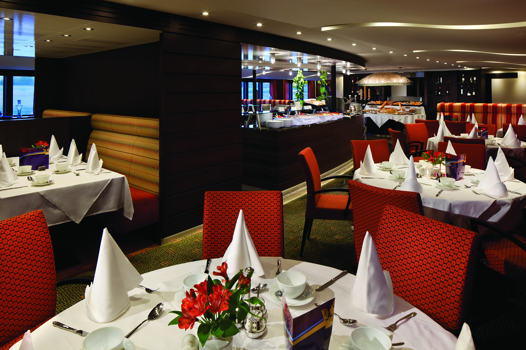 The main dining room