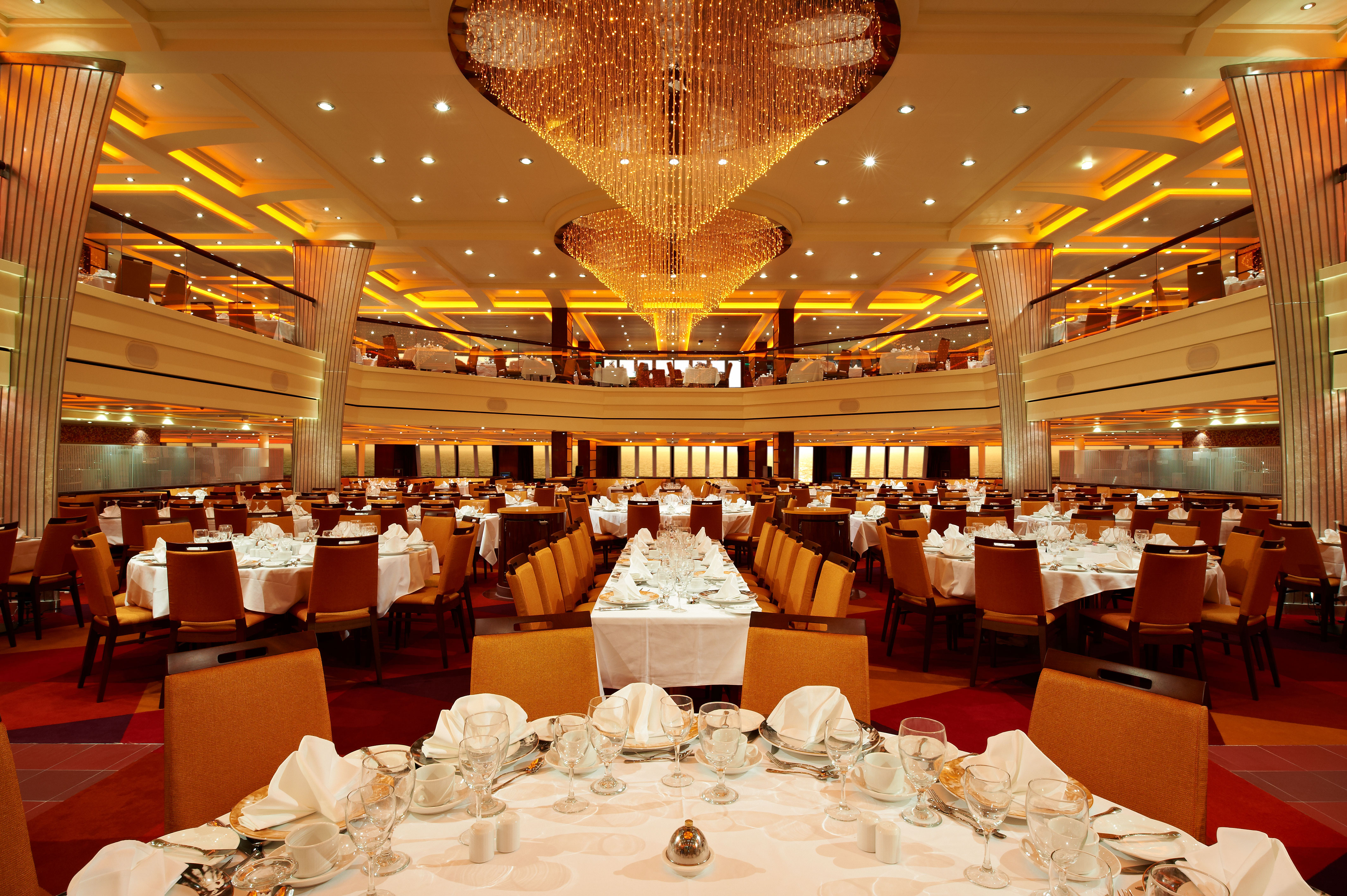 The main dining room