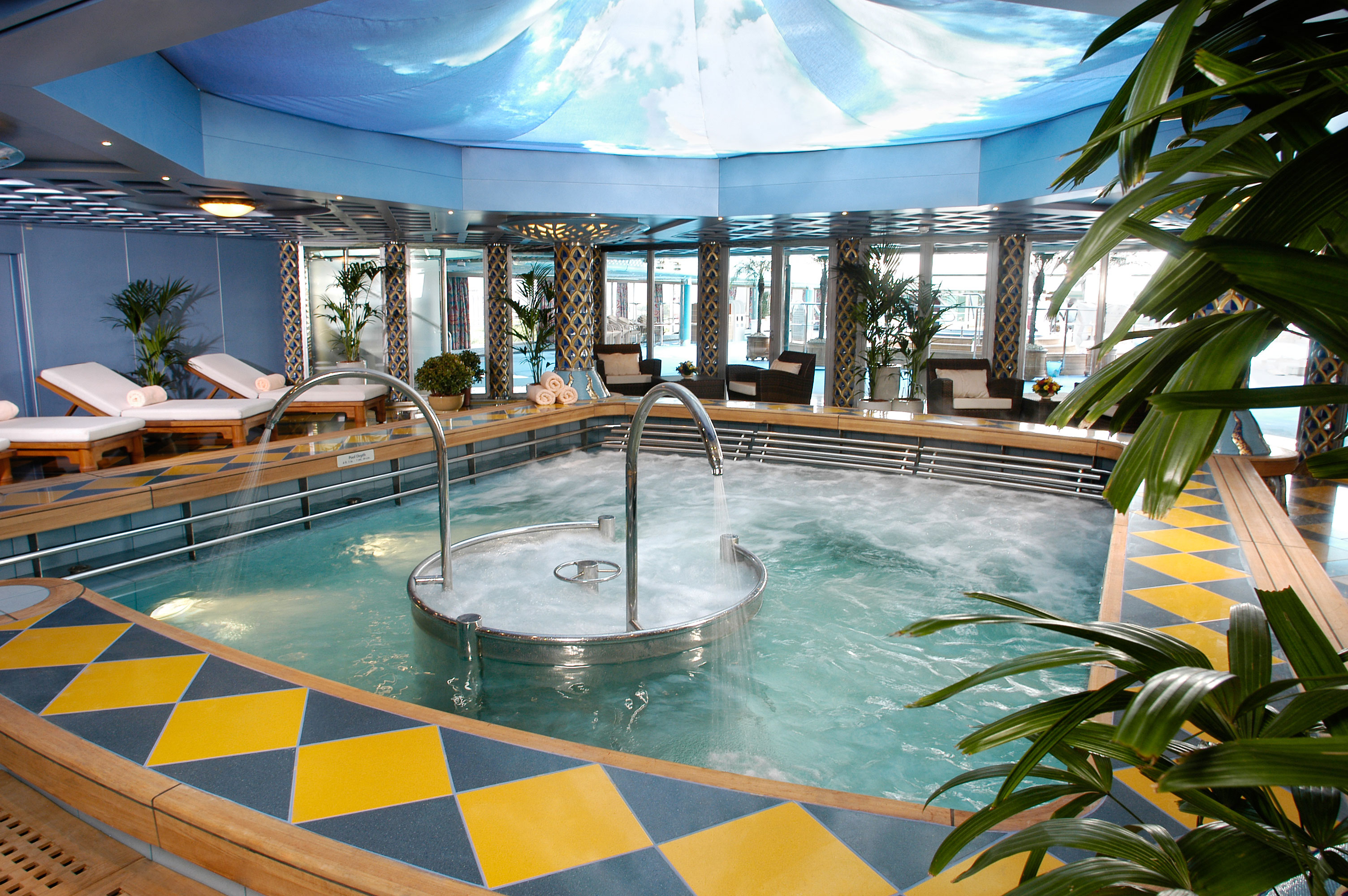 The spa pool