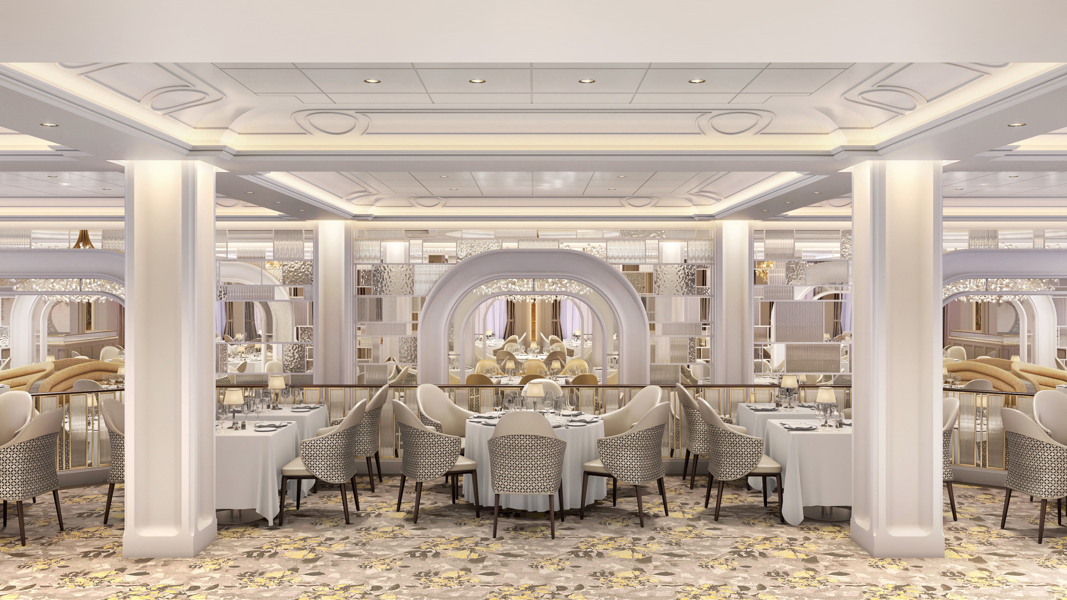 The Grand Dining Room is the main restaurant