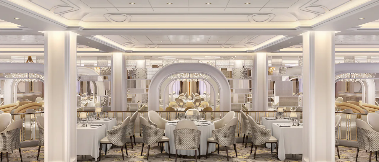 The Grand Dining Room is the main restaurant