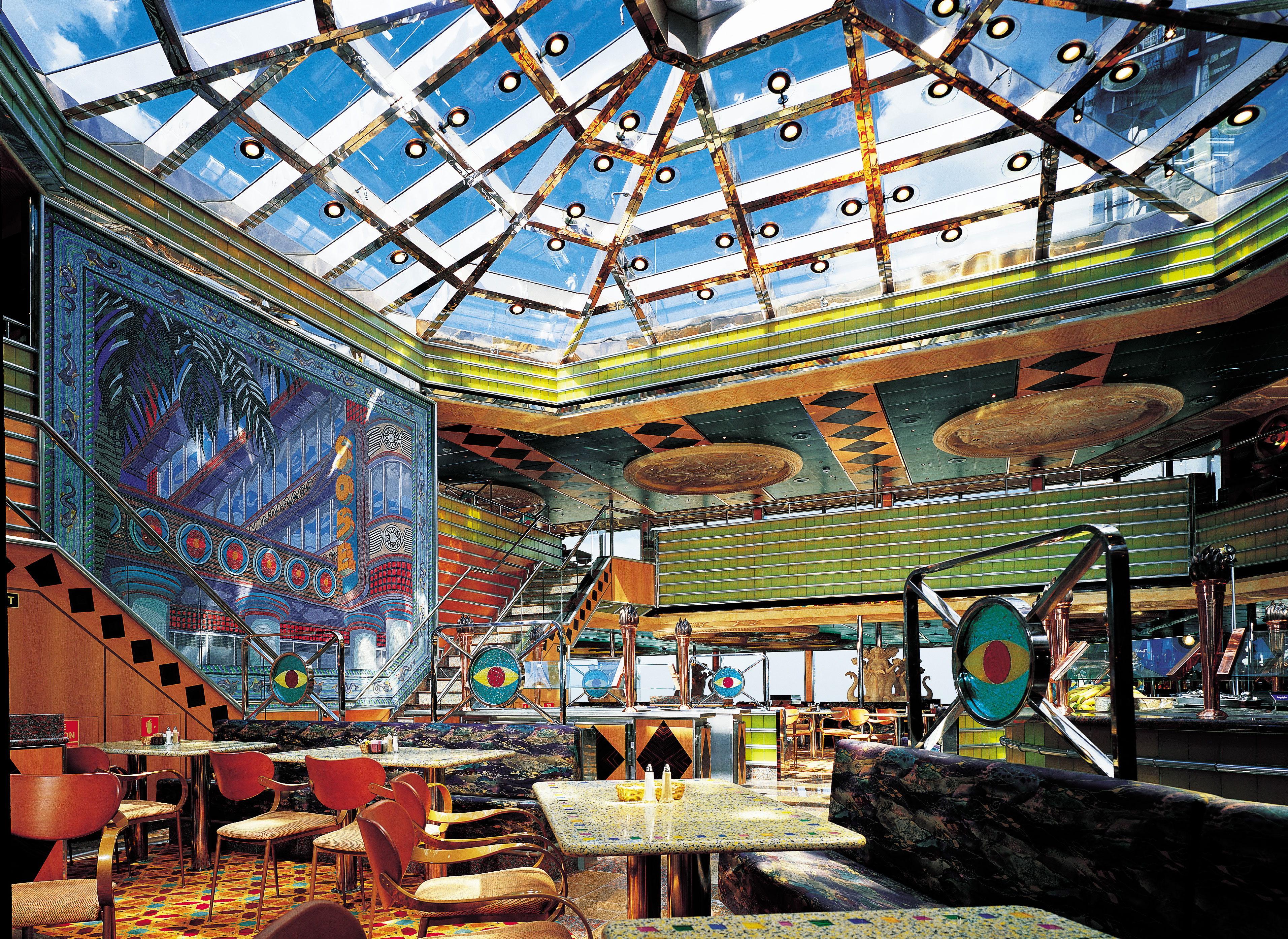 The buffet restaurant