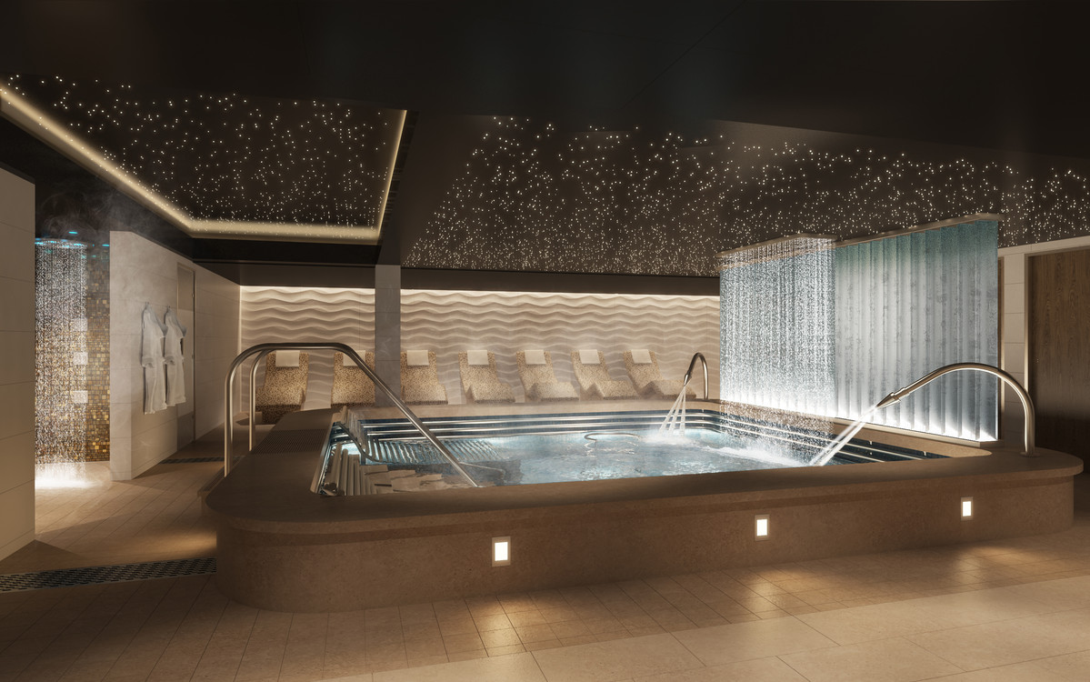 The spa pool