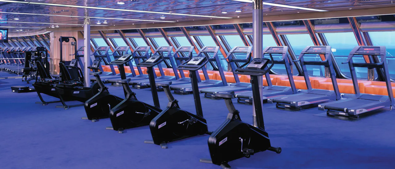 The fitness center