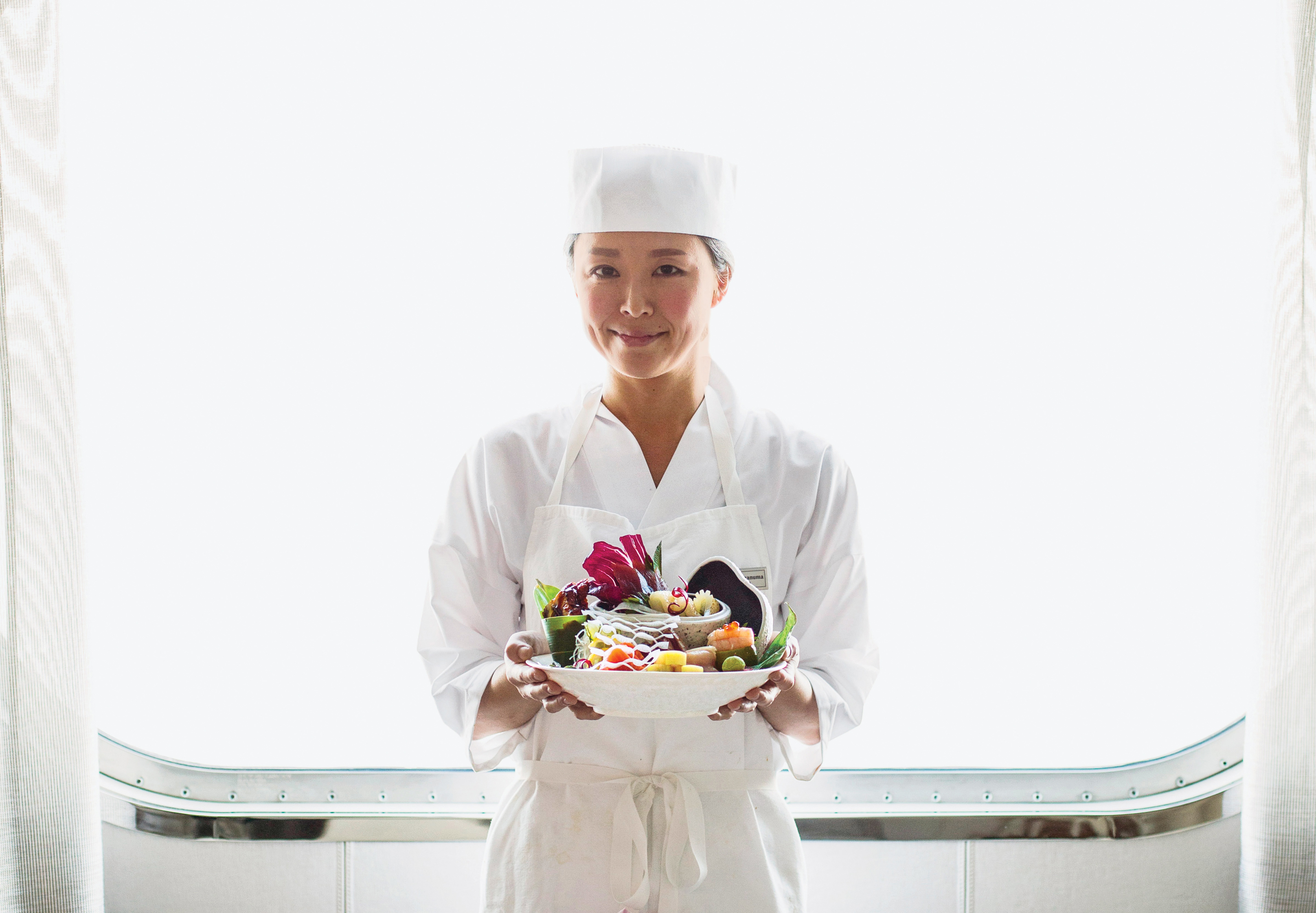 The Club offers made-to-order sushi every evening