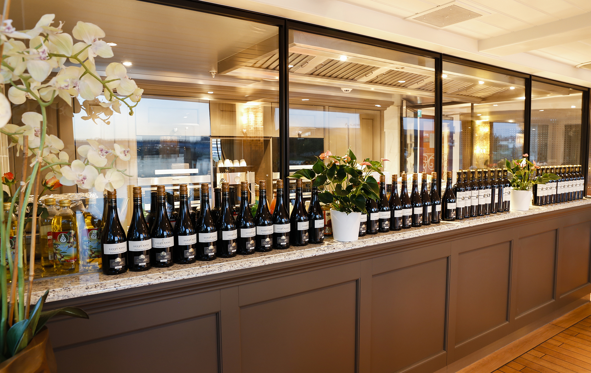 The chef's specialty restaurant with a delicious tasting menu