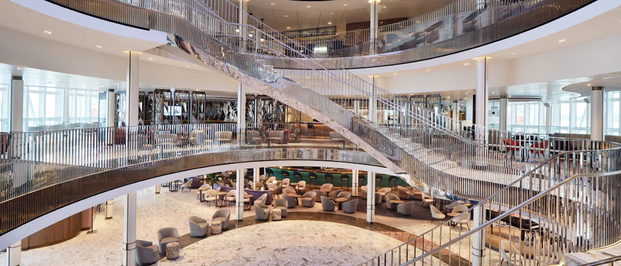 The atrium – an impressive focal place