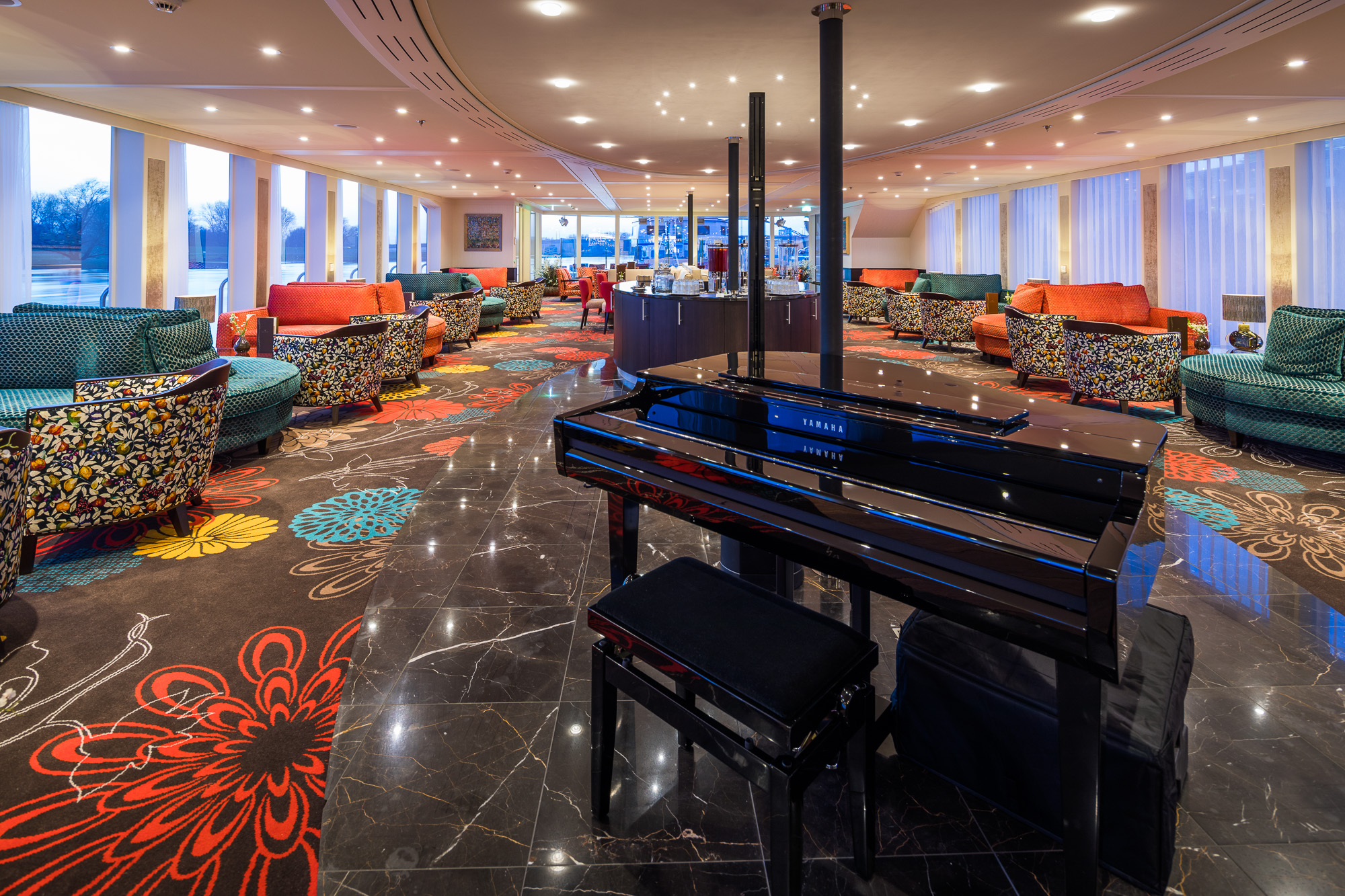 Enjoy a drink in the lounge