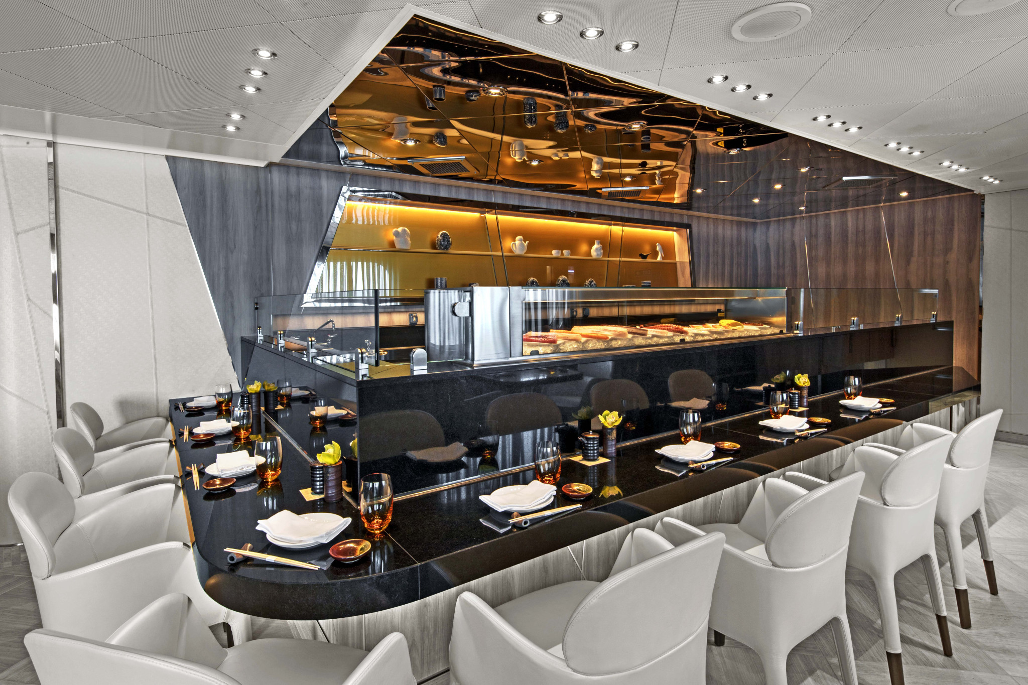 A taste of Japan at the “Sushi” restaurant