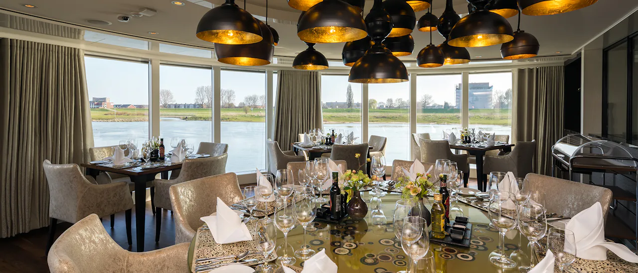 The chef's specialty restaurant with a delicious tasting menu