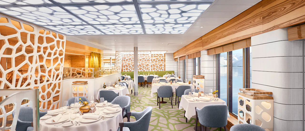 The main restaurant