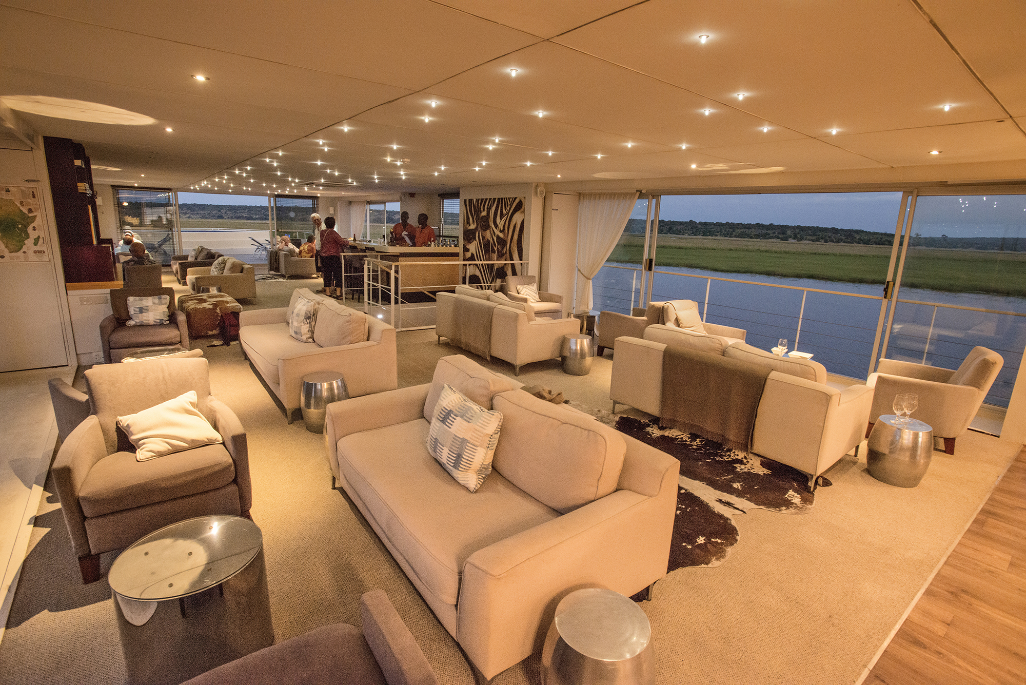 Relax in the lounge