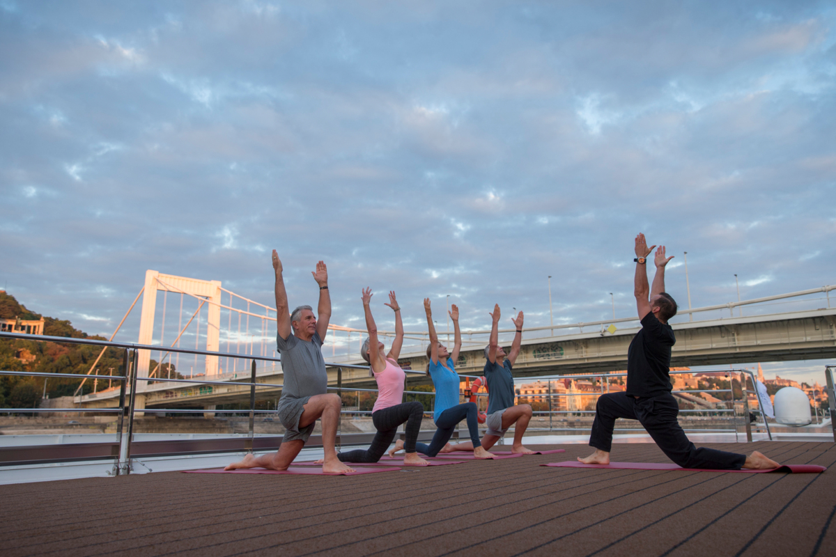 Unwind with yoga