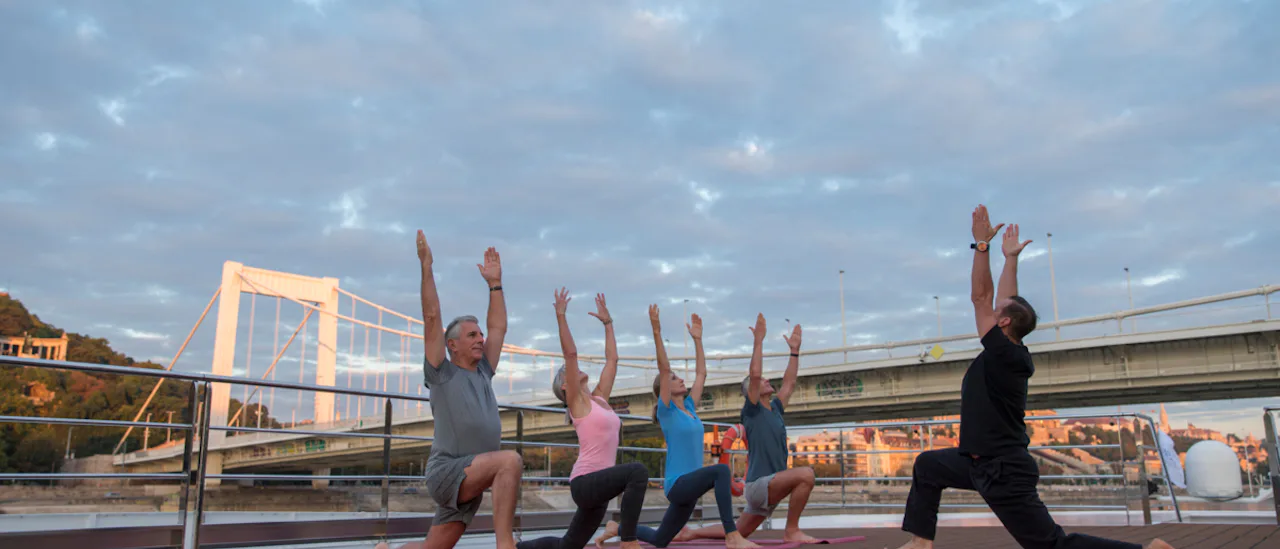 Unwind with yoga