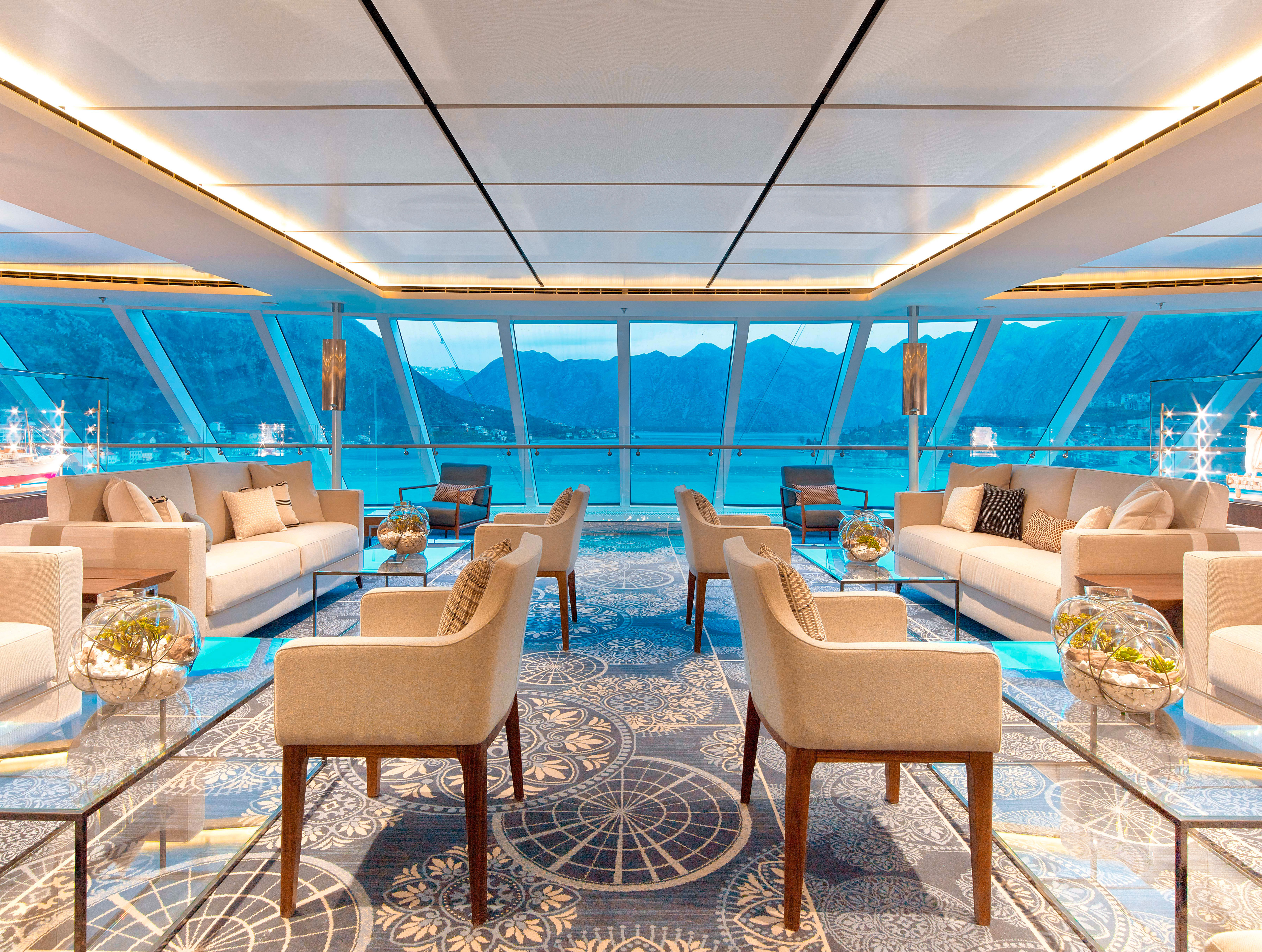 Enjoy the views from the Observation Lounge