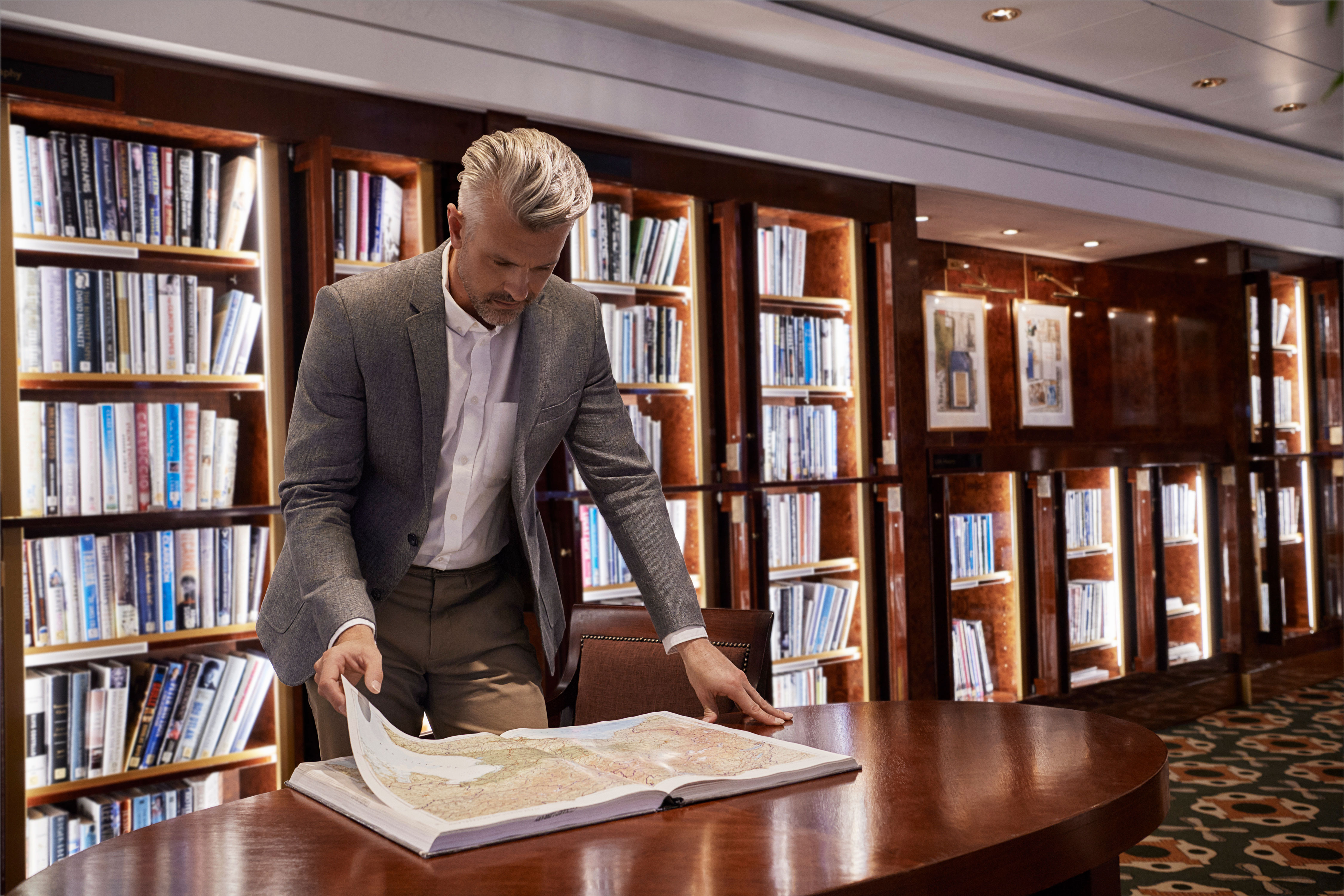 Troligtvis de sju havens mest välfyllda bibliotek