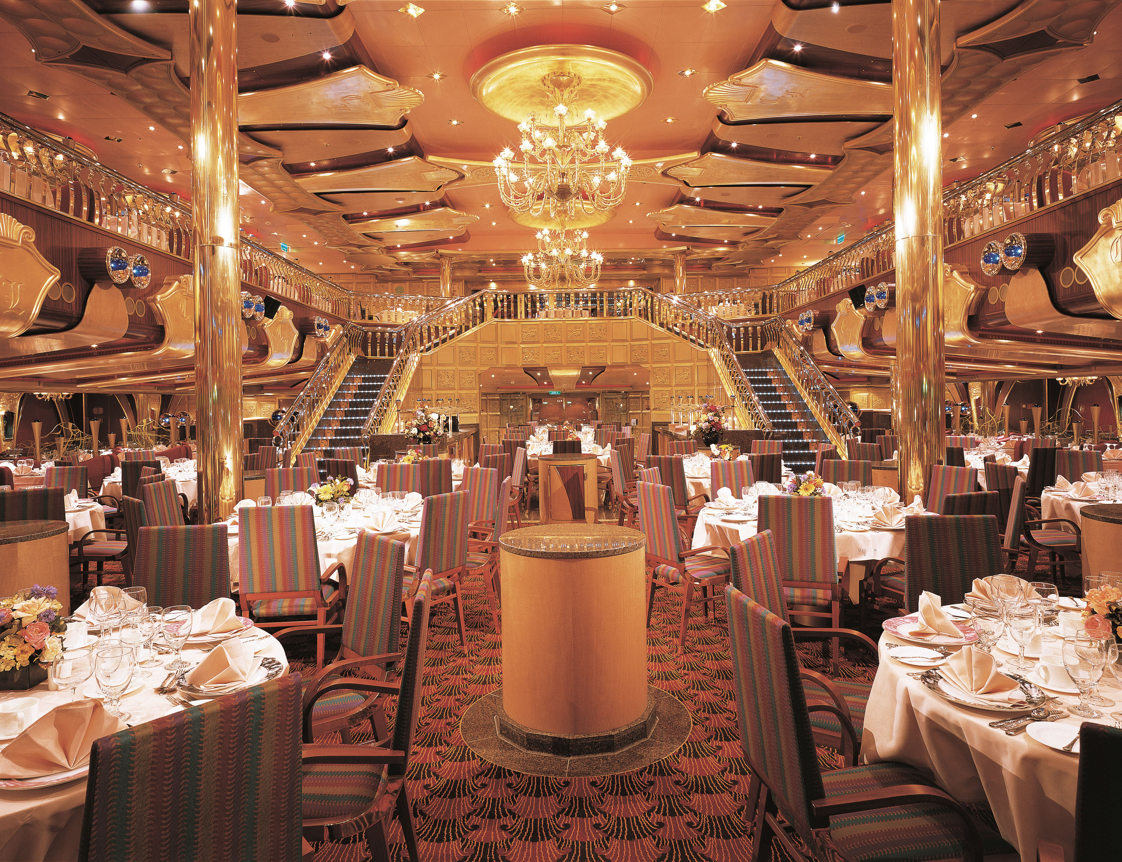 The main dining room